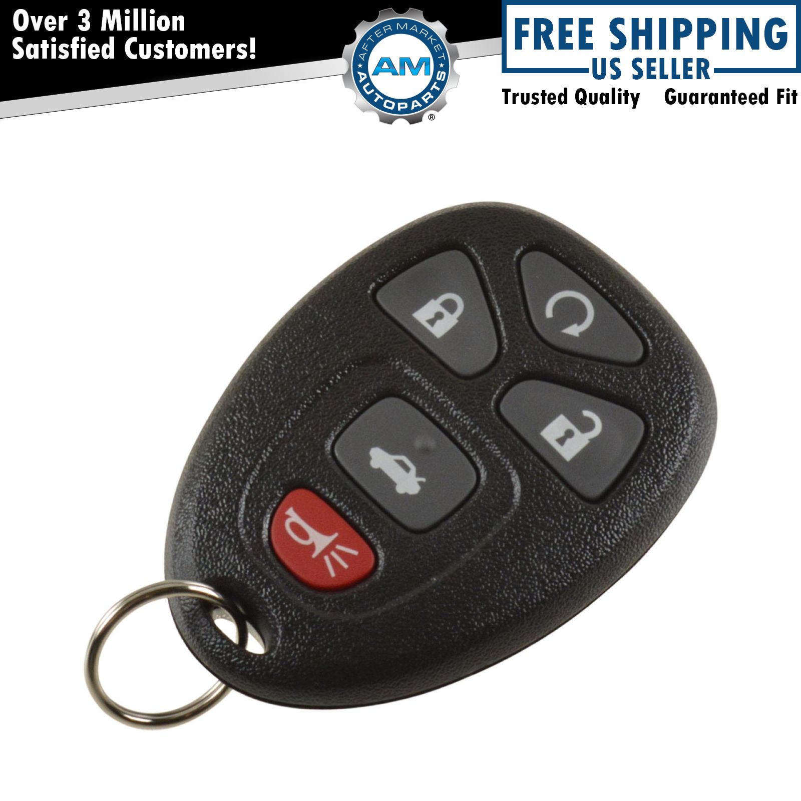 OEM Keyless Entry Remote Transmitter 5 Button Remote Start for Chevy