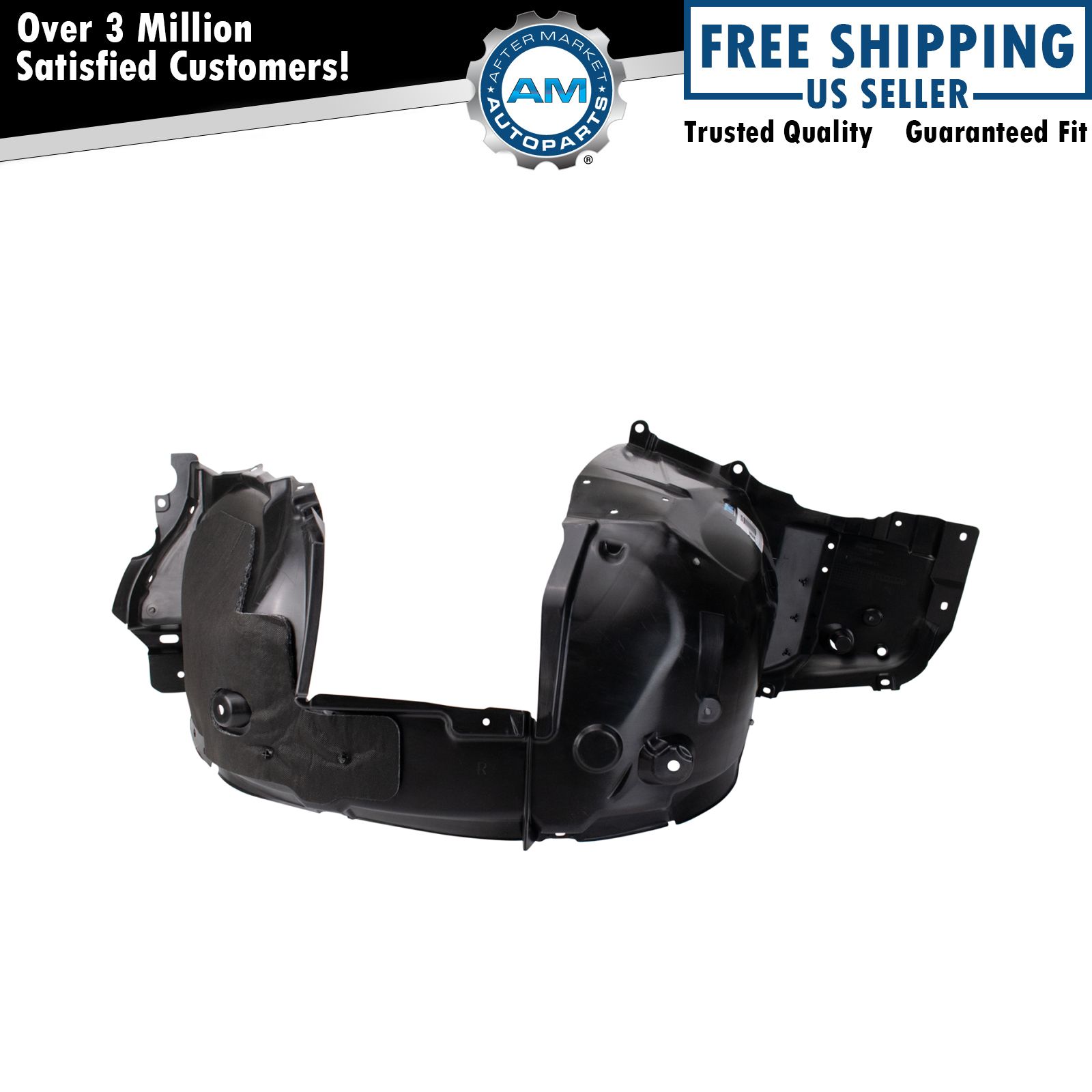 Front Right Inner Fender Liner Black For 2020-2023 Nissan Sentra NI1249180