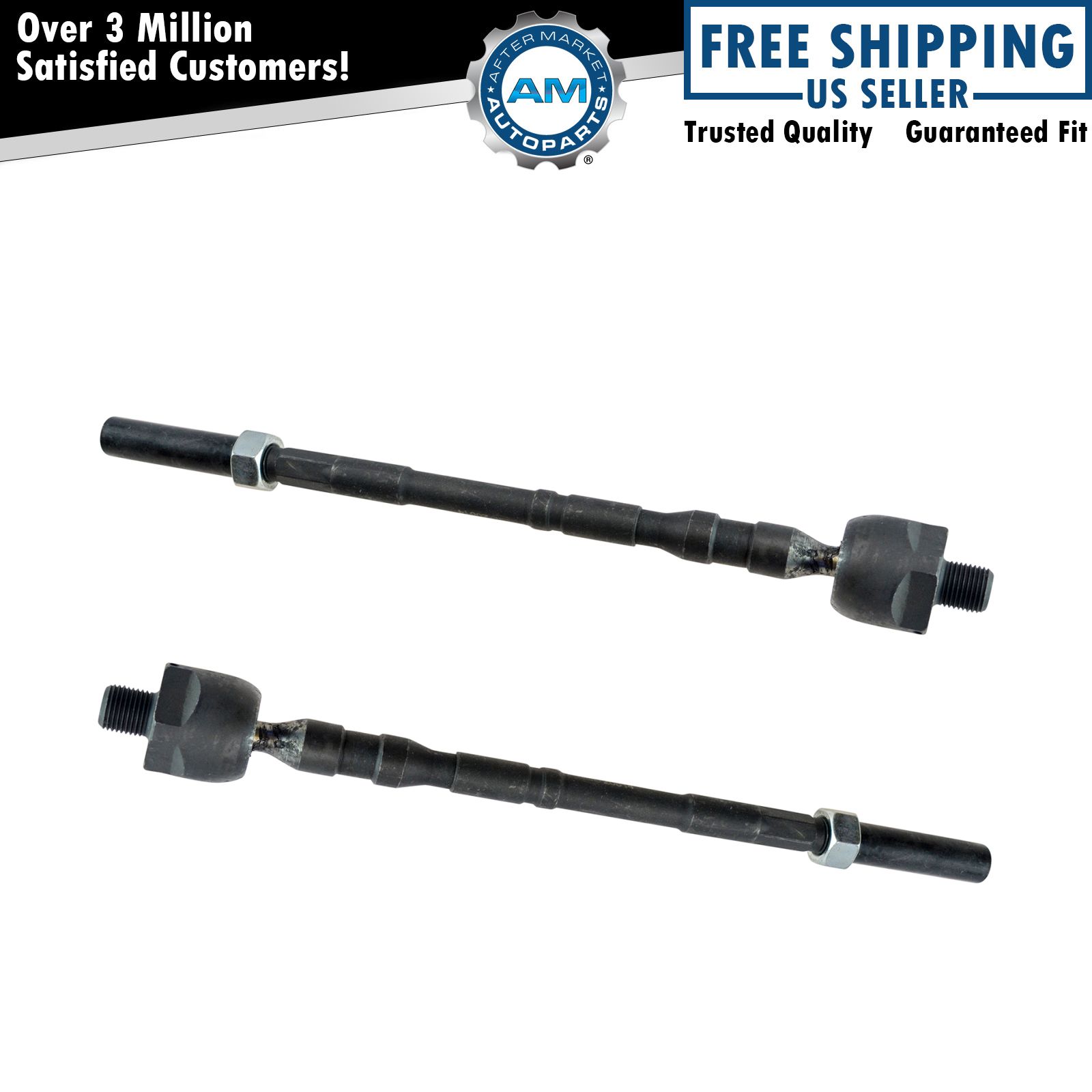 Inner Tie Rod End Front LH RH Pair for Subaru Impreza Forester Legacy Outback
