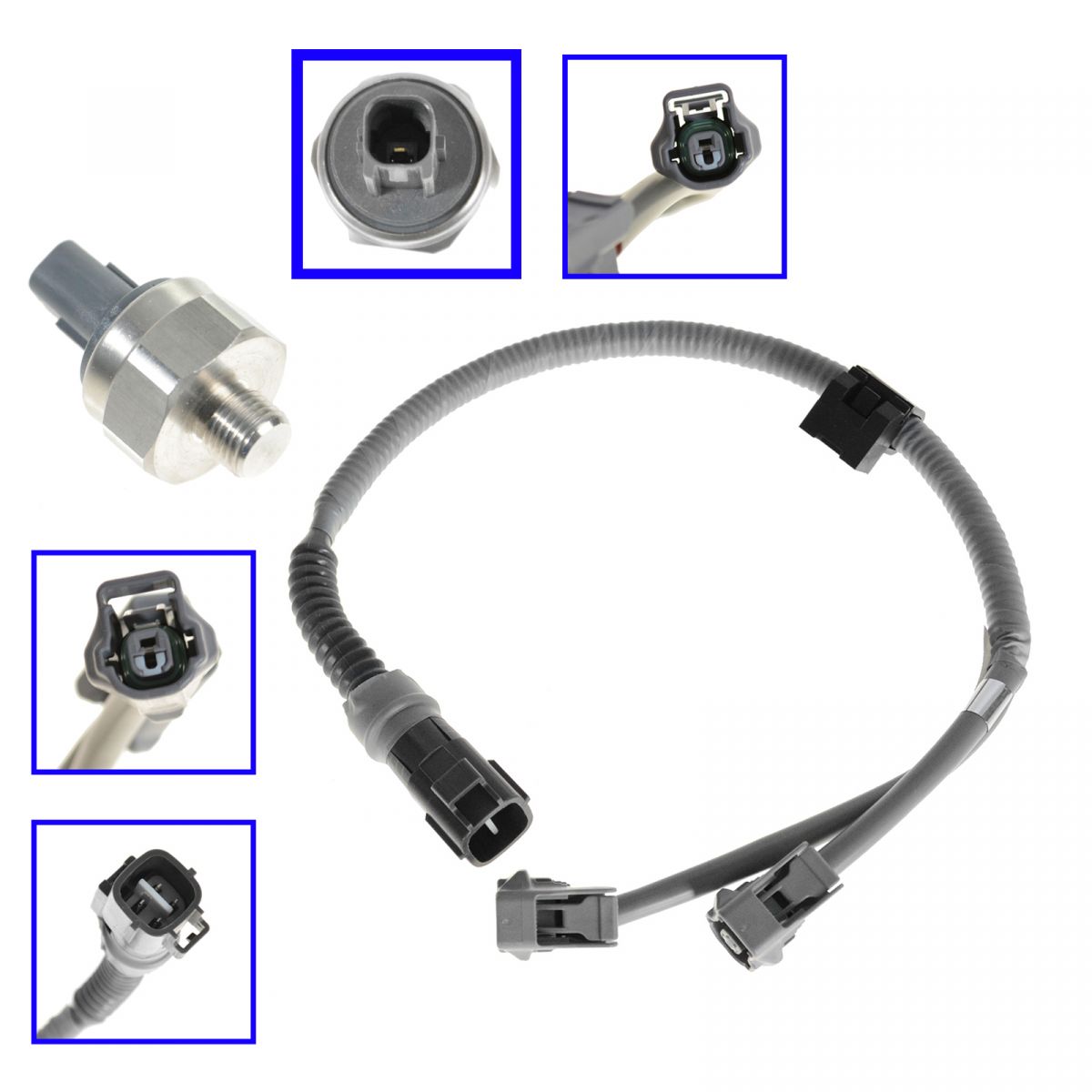 Knock Sensor w/ Harness Kit Set for 9293 Toyota Camry Lexus ES300 V6 3