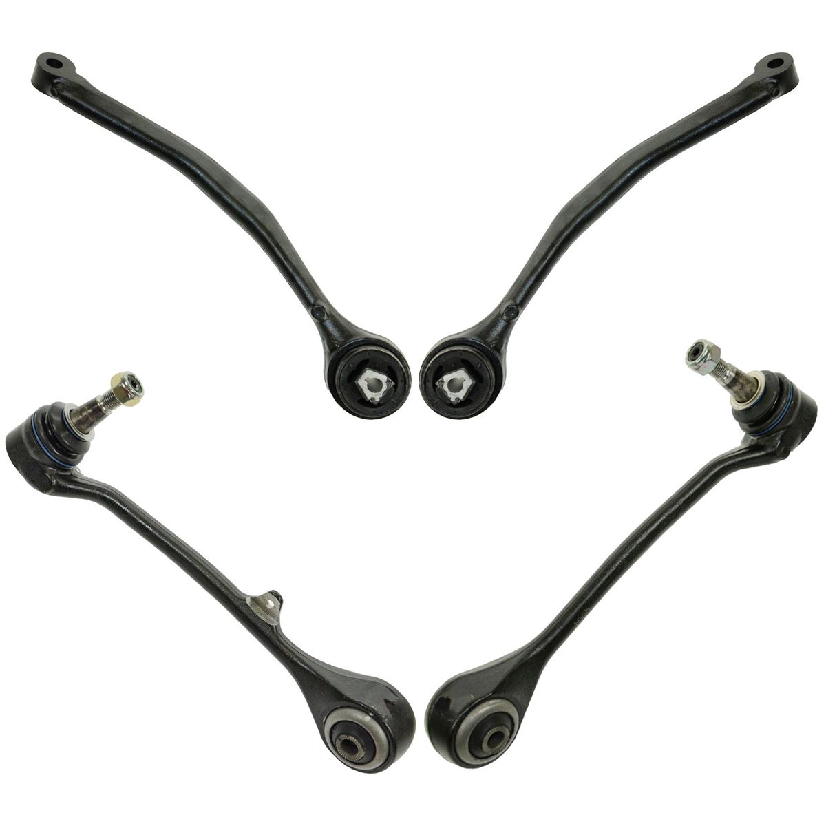 Front Lower Forward Rearward Control Arm Ball Joint Suspension Kit Set