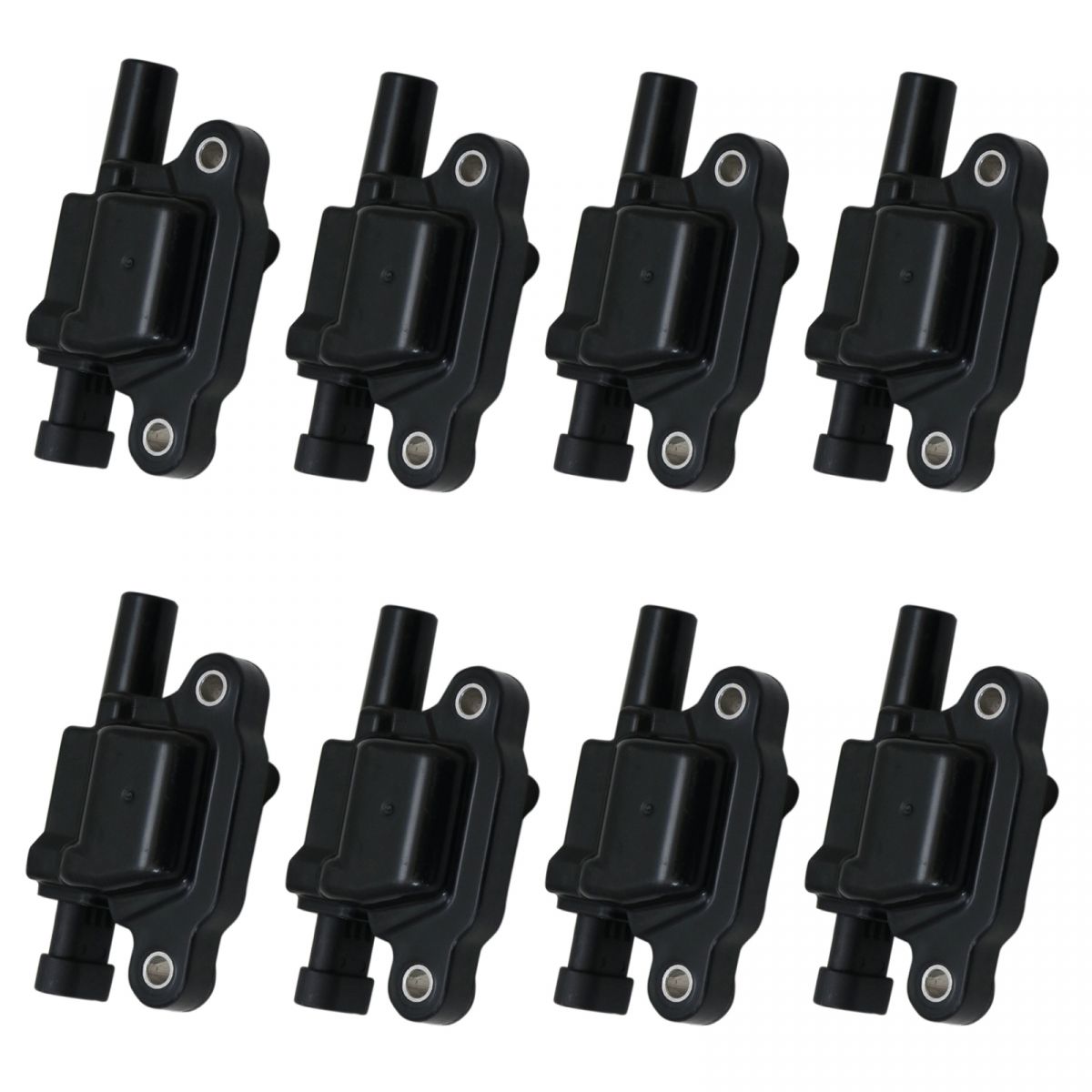 8 Piece Engine Ignition Coil Kit Set Square Style for Silverado Sierra ...