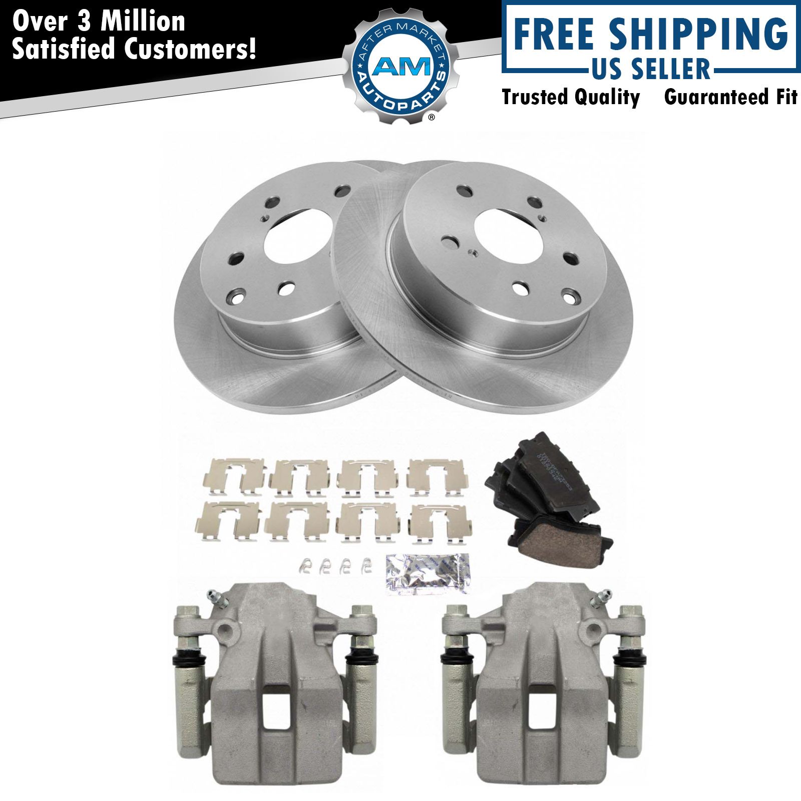 <b>Ceramic Brake Pad & Rotor Kit</b>