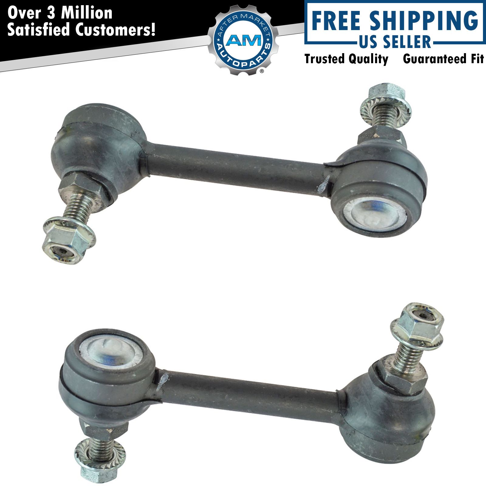 Stabilizer Sway Bar End Link Rear LH RH Pair for Chevy Buick Pontiac Saturn Olds