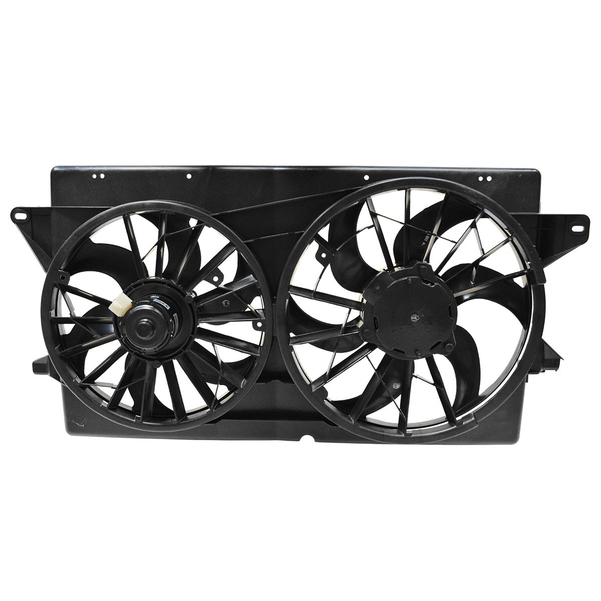 Radiator Dual Cooling Fan Assembly w/ Motor for 9903 Ford Windstar eBay