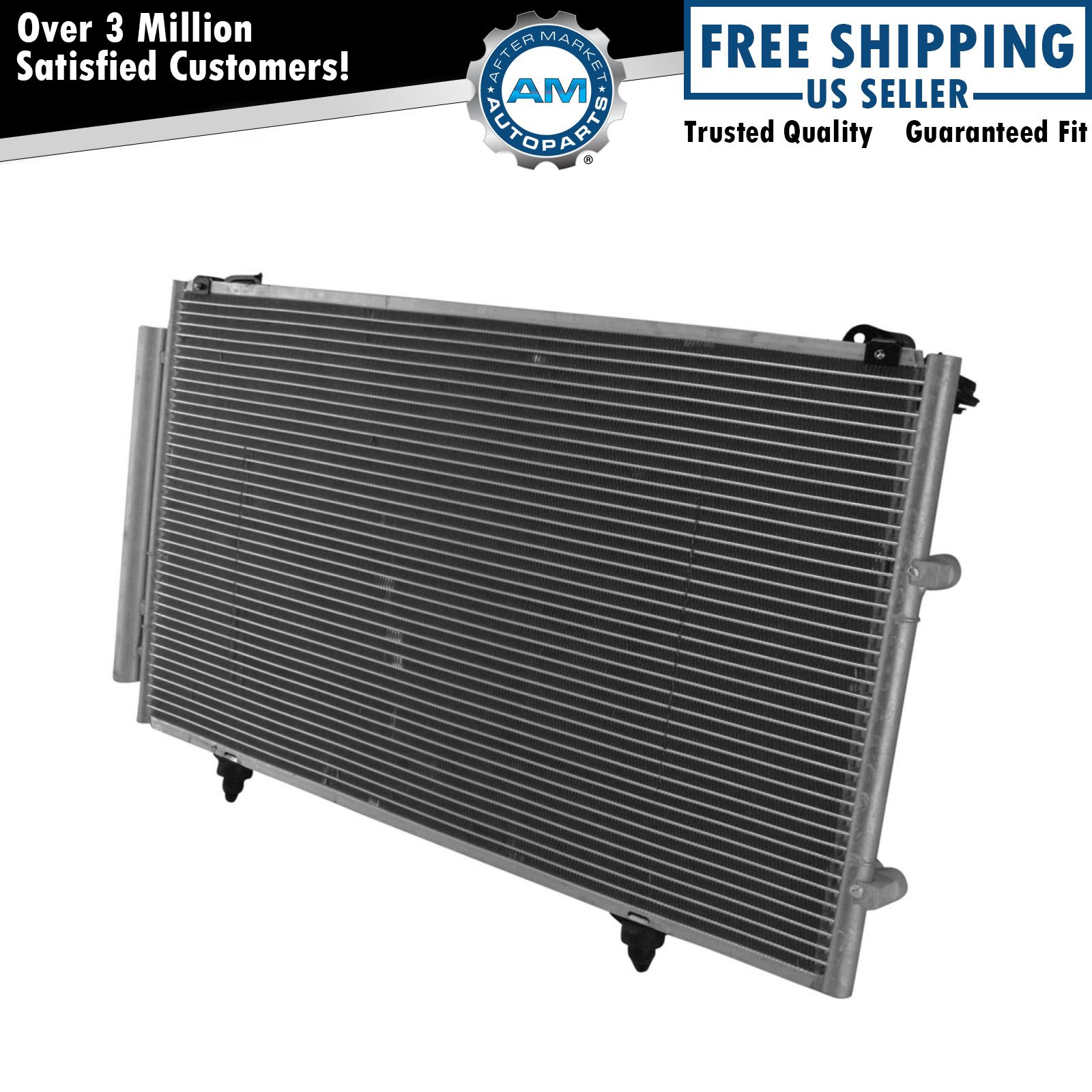 Air Conditioning A/C AC Condenser w/Receiver Drier for Camry Solara ES300 ES330