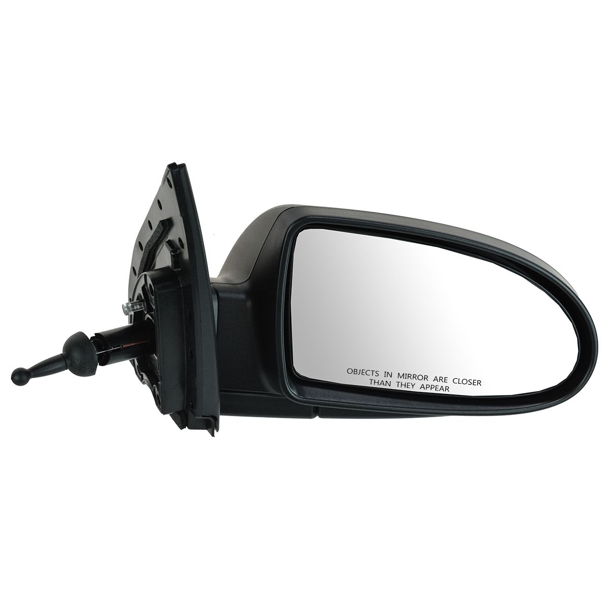 Mirror Glass For 06-09 Hyundai Accent Driver Side Replacement