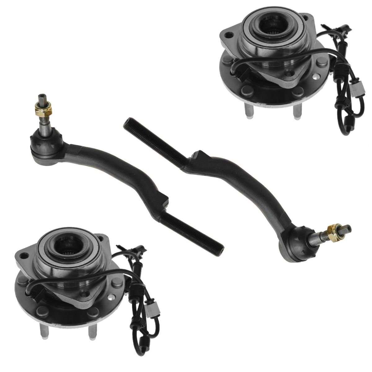 Front Wheel Bearing Outer Tierod for 20032006 2007 2008 2009 GMC Envoy