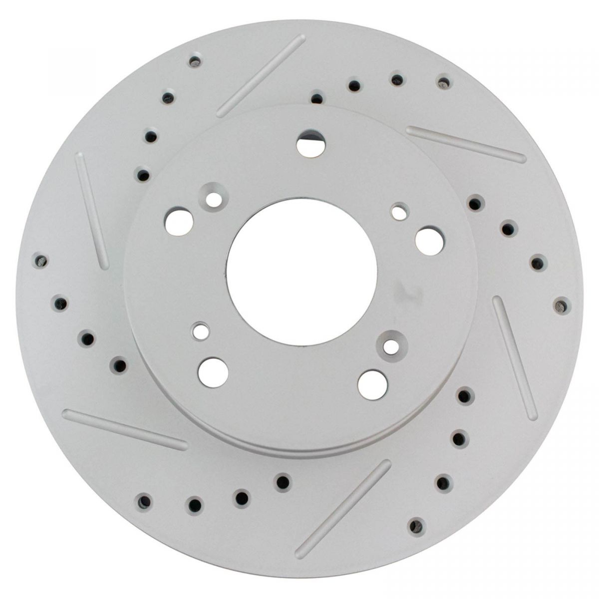 Performance Drilled & Slotted Front GCoated Disc Brake Rotor Pair eBay