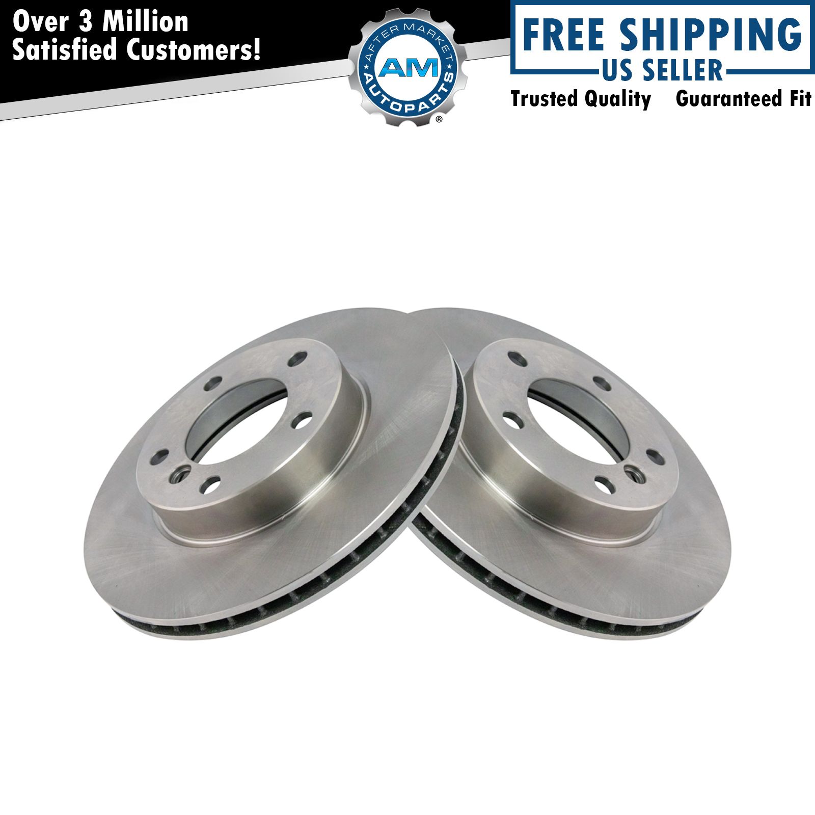 Disc Brake Rotors Front Pair Set of 2 for BMW 3 Series Z3 Z4 New