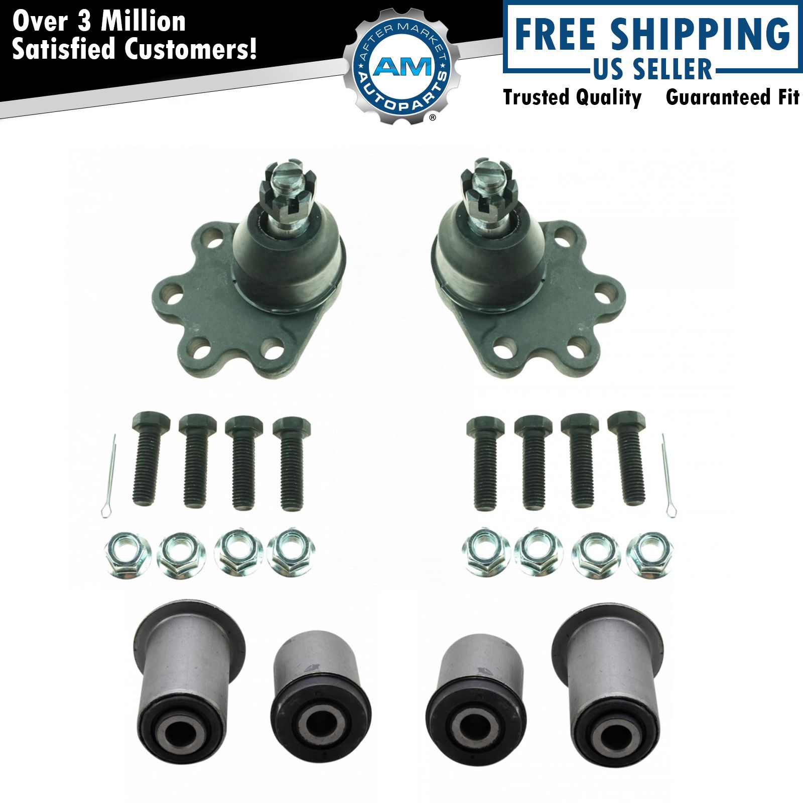 Front Lower Control Arm Bushing Ball Joint Kit for Chevy GMC 4WD Truck SUV