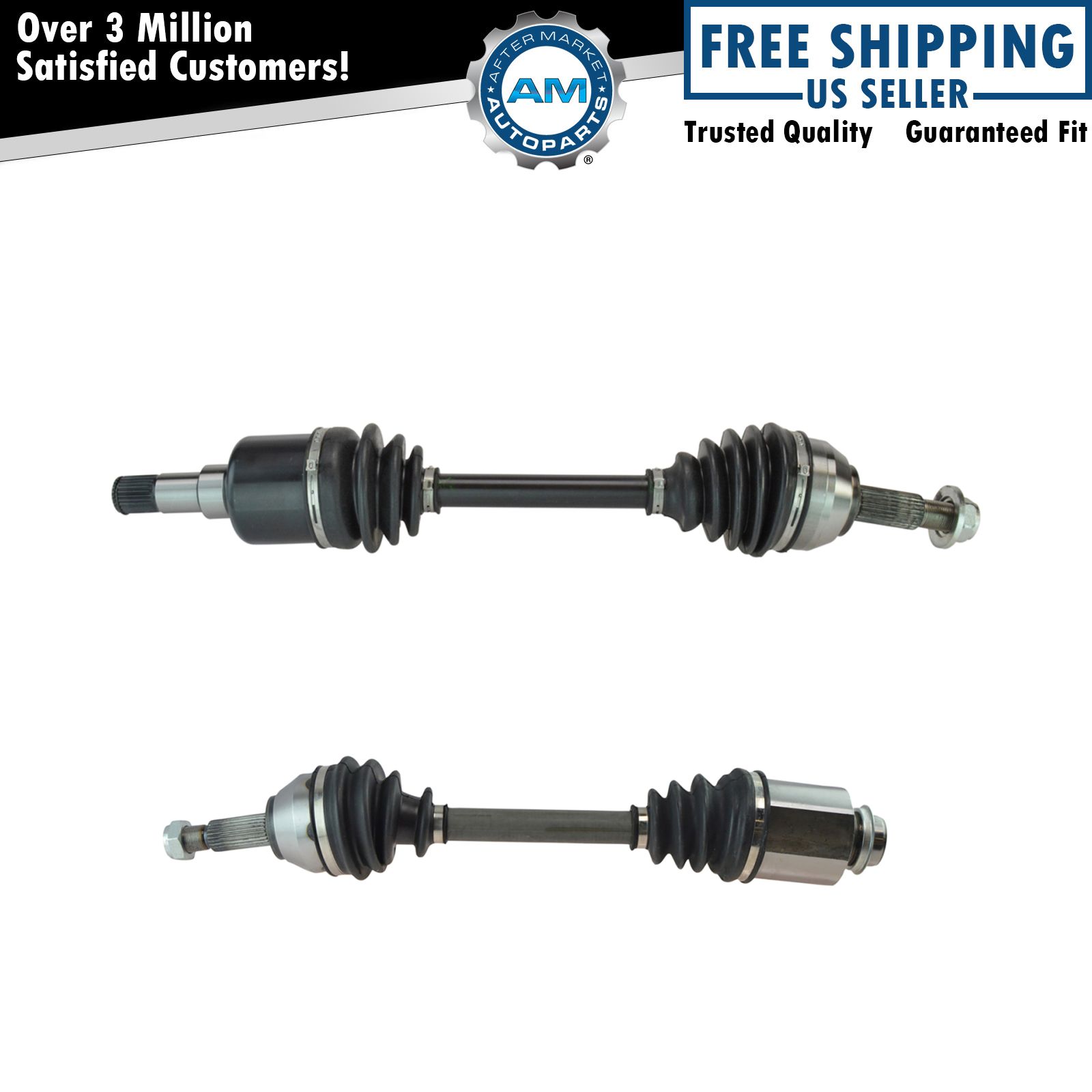 Front CV Axle Shaft Set For 2006-2011 Ford Focus