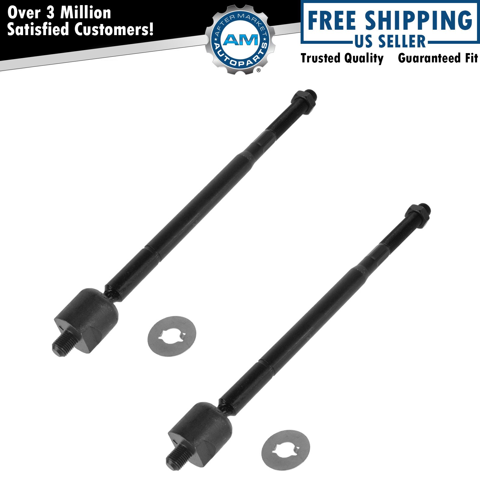 Tie Rod End Front Inner Pair Set Kit for ES300 Camry Solara Sienna Avalon