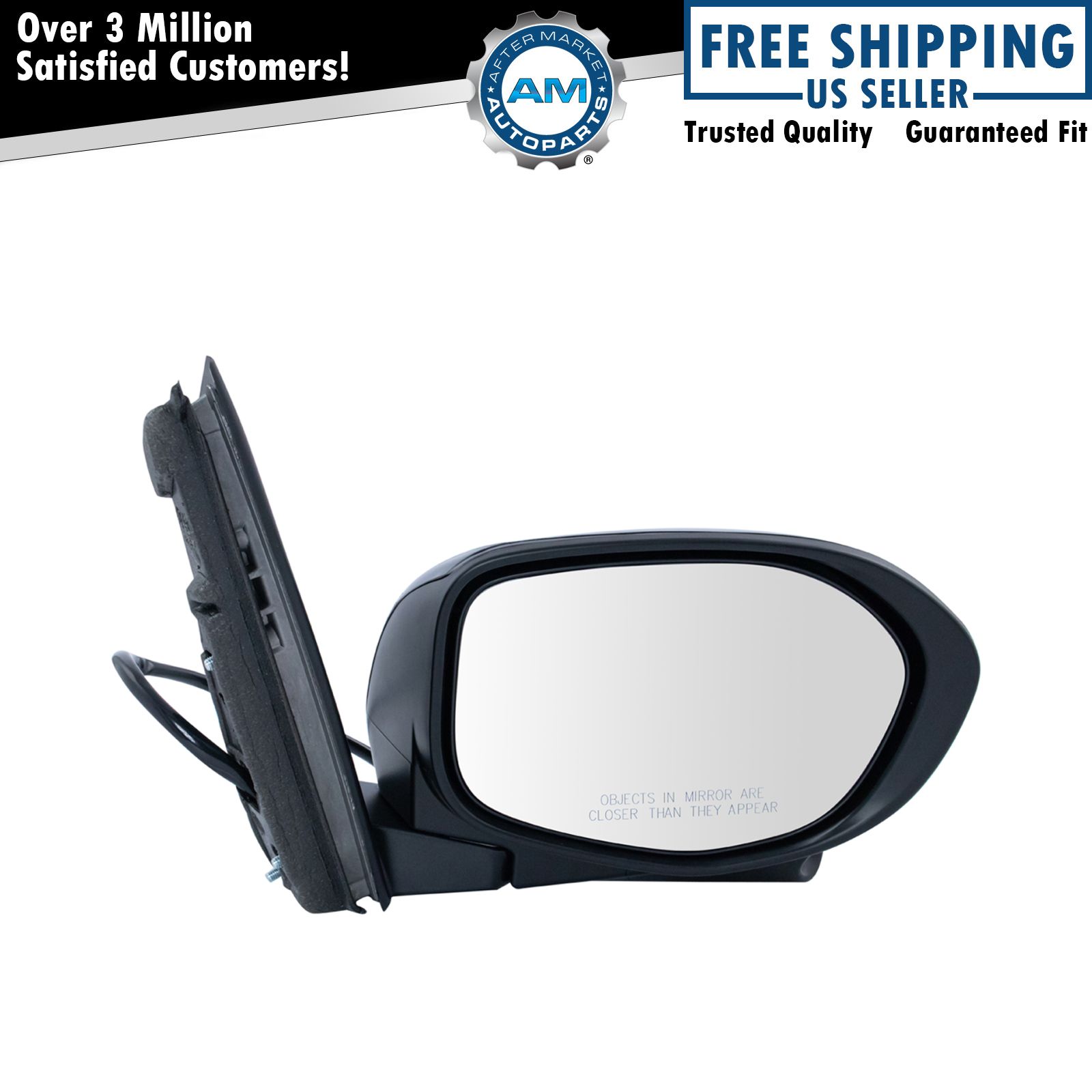 Right Mirror Fits 2014-2017 Honda Odyssey