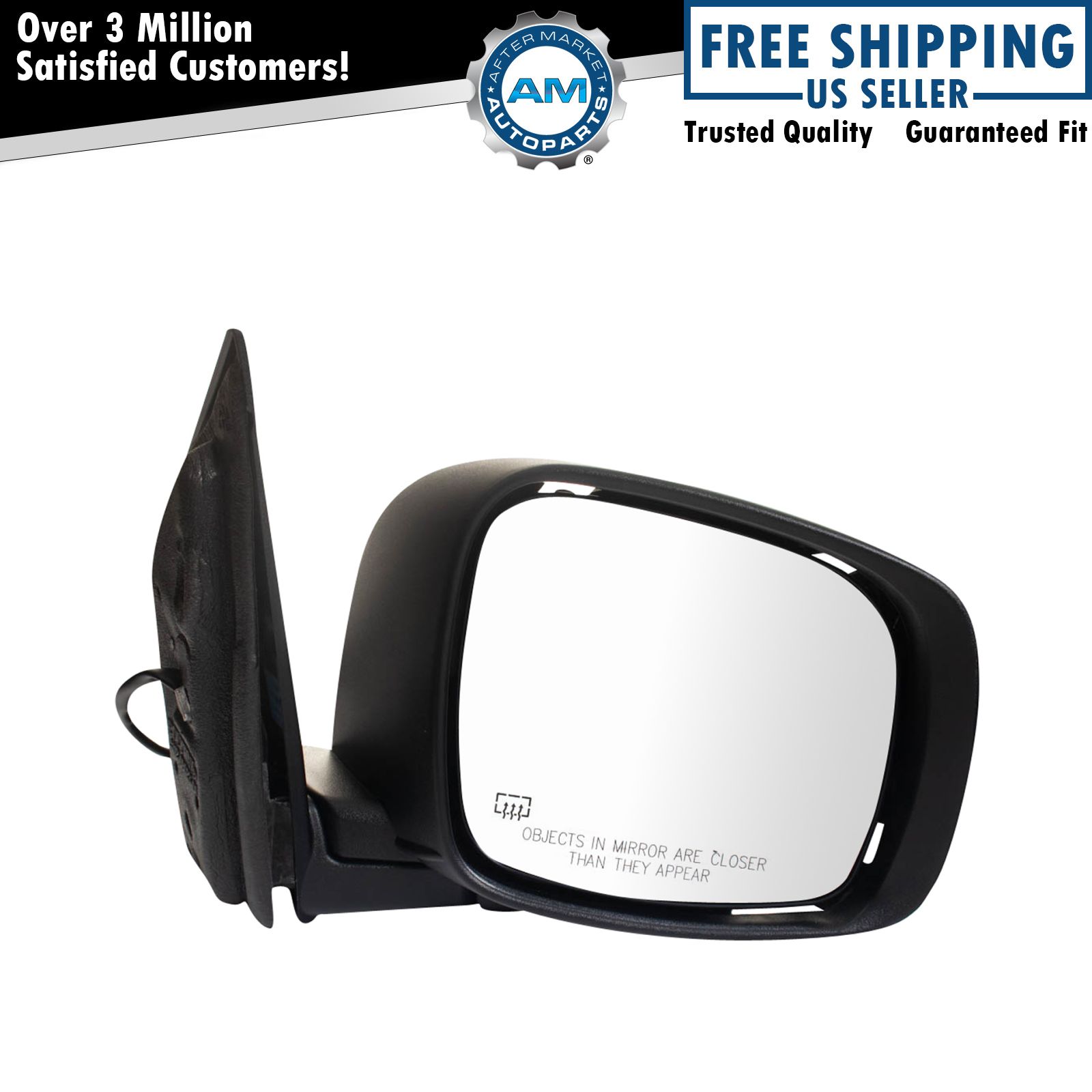 Right Mirror Fits 2008-2010 Chrysler Town & Country Dodge Grand Caravan