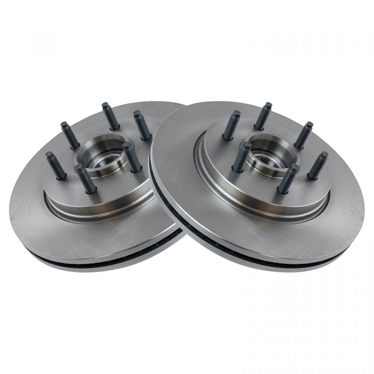 Front Brake Rotor w/ Bearing Pair for Ford F150 Lincoln LT 2WD 6 Lug eBay