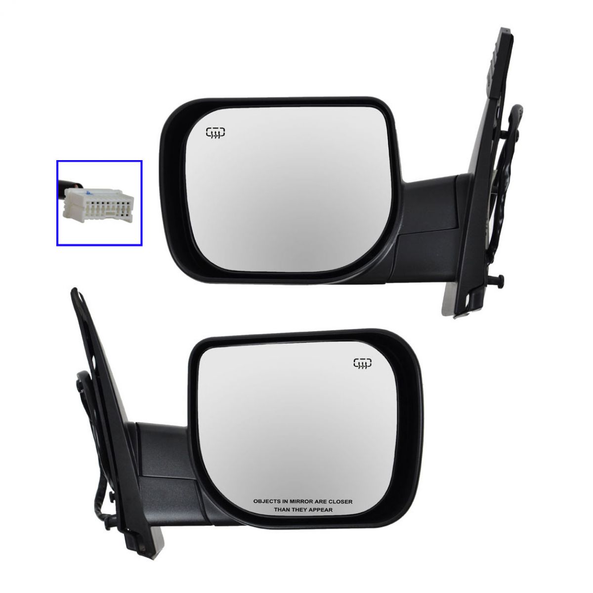 Mirror QX56 Power Heated Memory Black Textured Mirror Pair Set For Titan Armada | eBay 2012 Infiniti Qx56 Driver Side Mirror Replacement