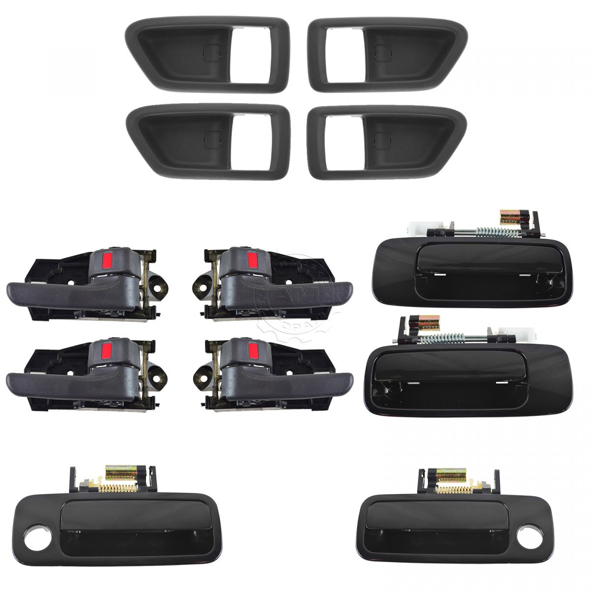 Door Handle Oak Inside Smooth Front Left LH Driver Side for 00-06 Toyota Tundra