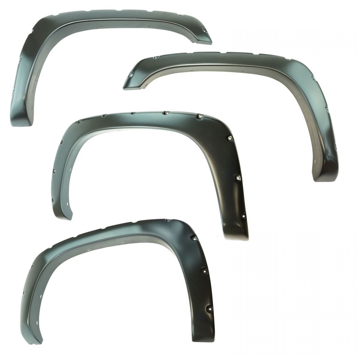 Fender Flare Kit Bolt On Pocket Rivet Style Smooth Set of 4 for
