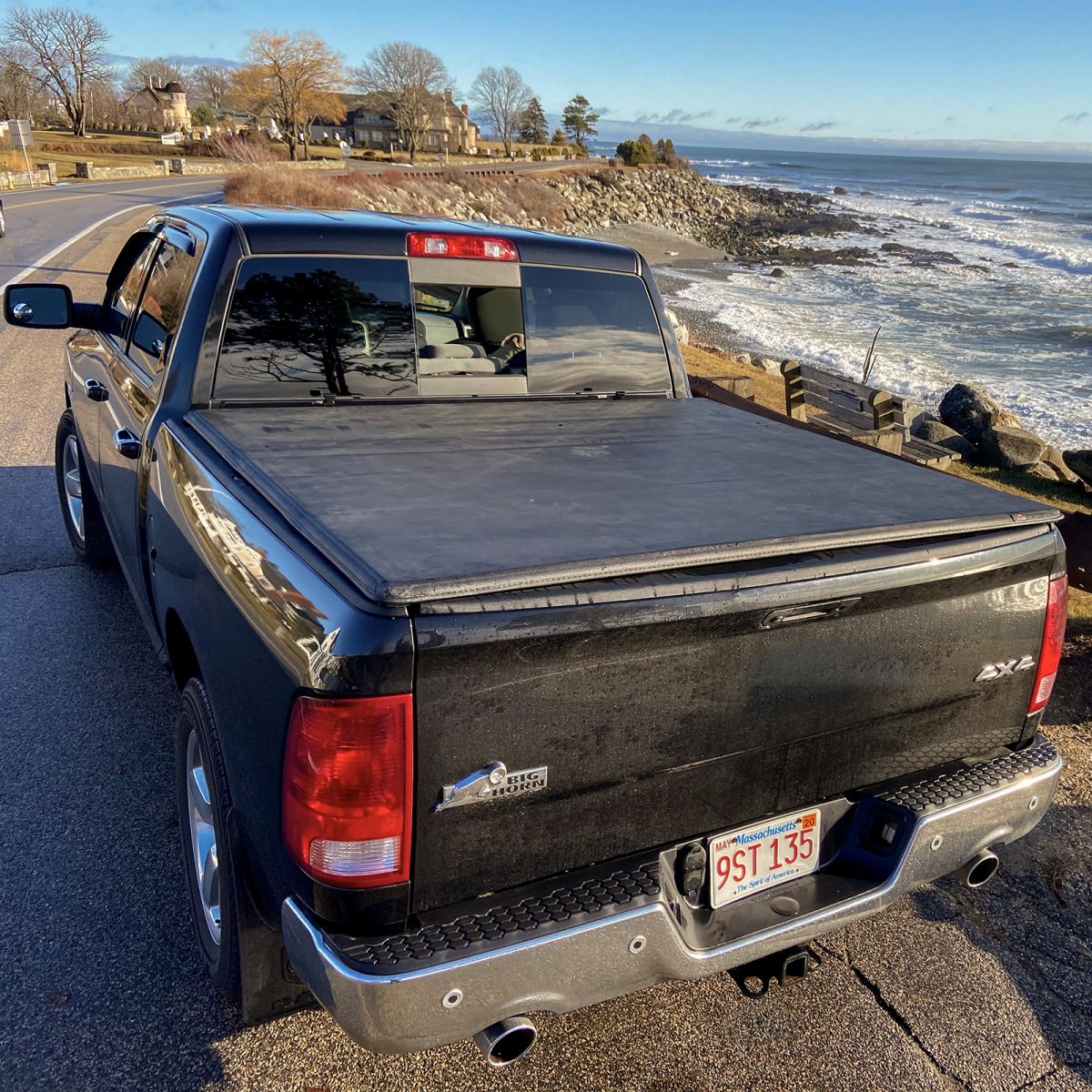 Hard Tri Fold Tonneau Cover Easy Install For 01 08 Dodge Ram 6 5ft 78 Short Bed Ebay