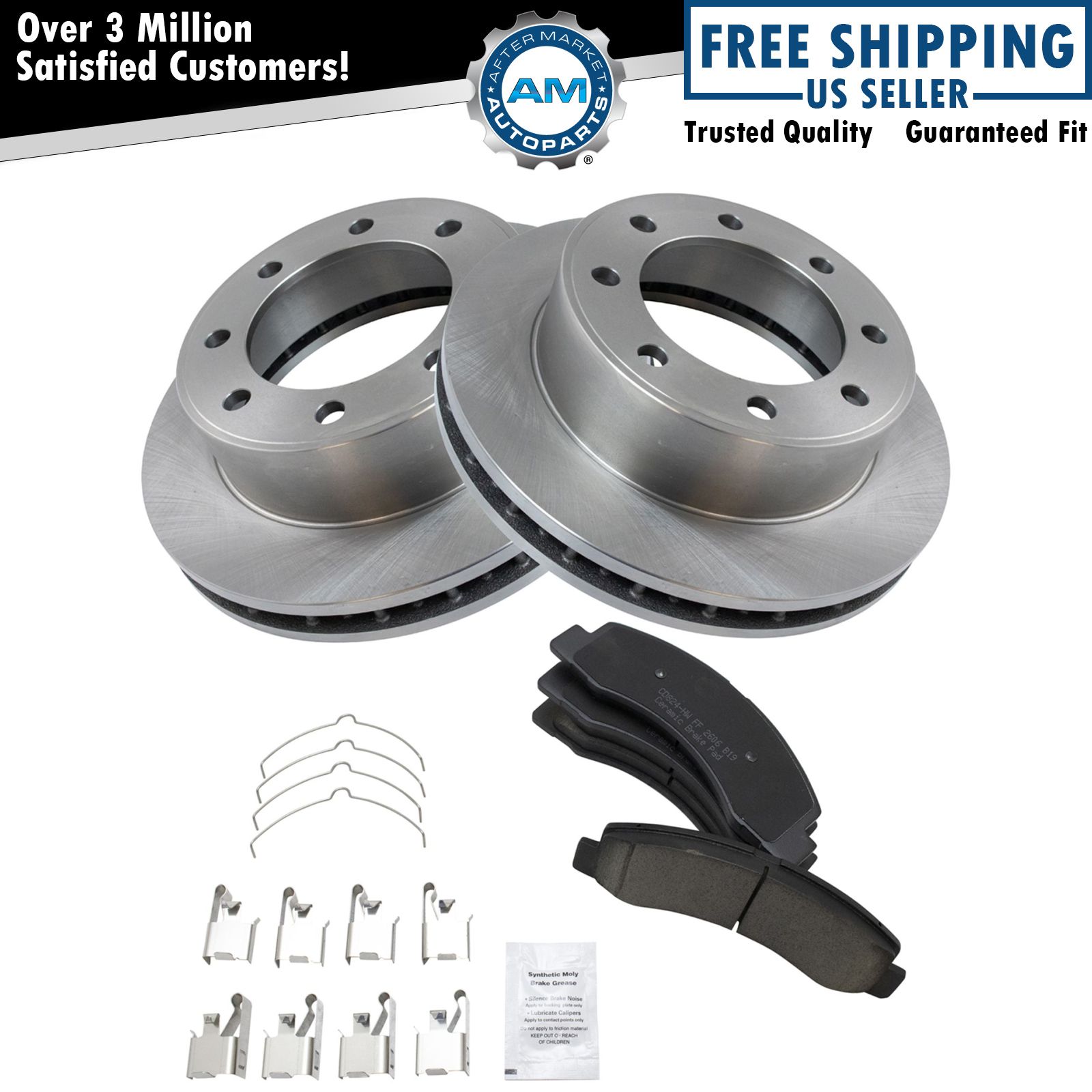 <b>Ceramic Brake Pad & Rotor Kit</b>