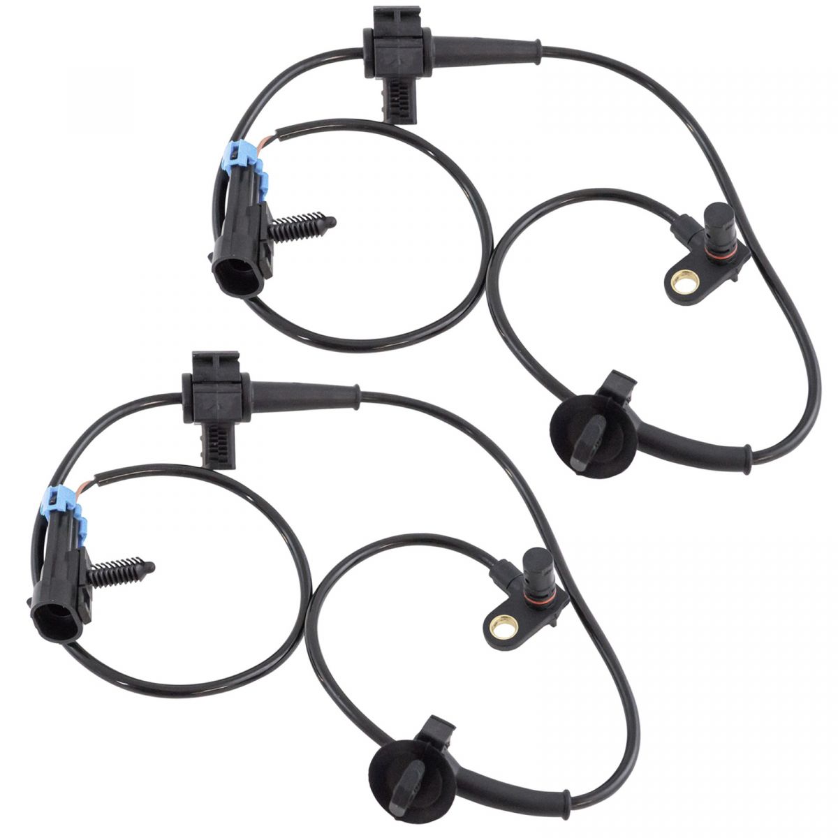 Rear ABS Wheel Speed Sensor LH RH Kit Pair Set of 2 for GM Truck SUV