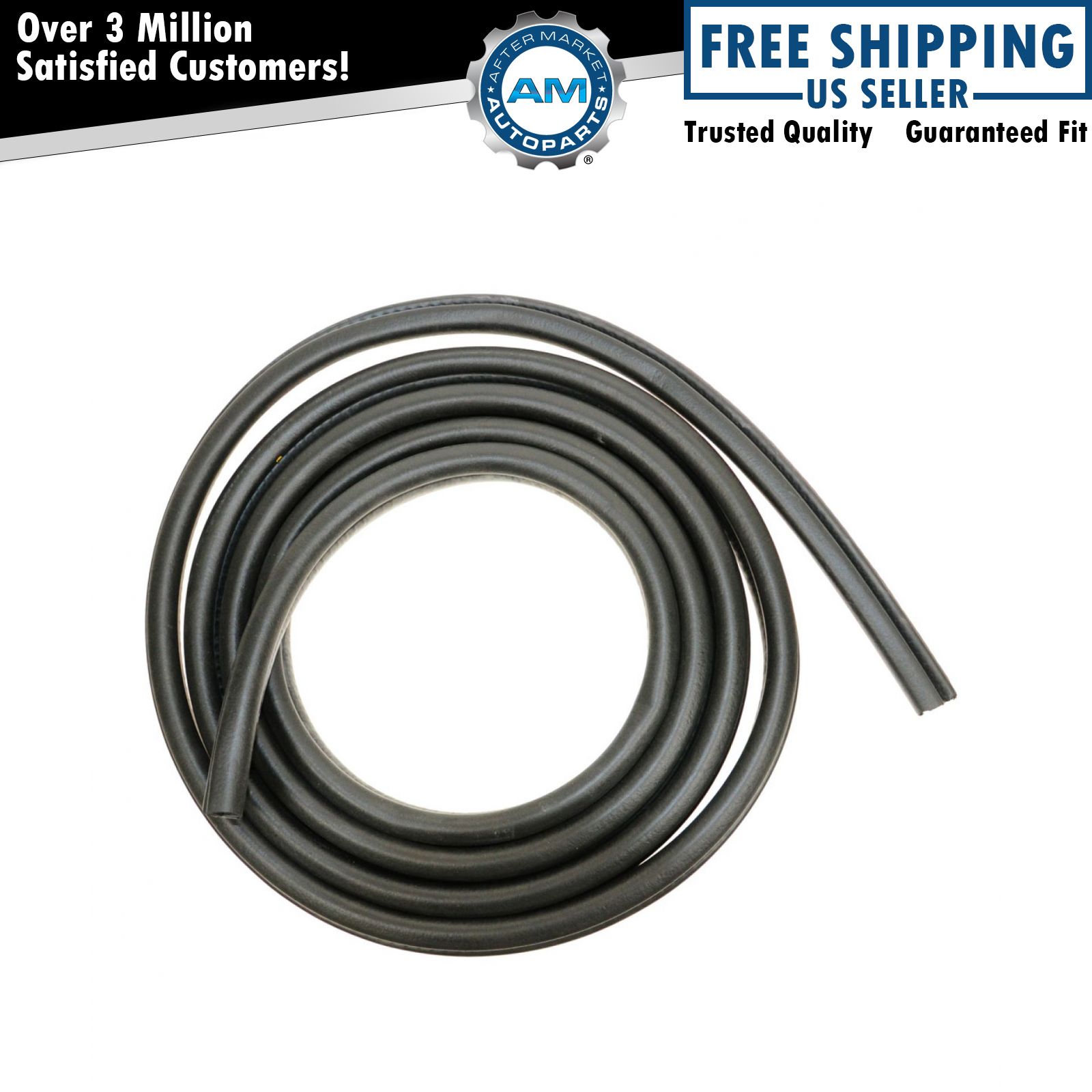 Front Door Rubber Weatherstrip Seal for 97-04 Ford Pickup Truck F250 F150