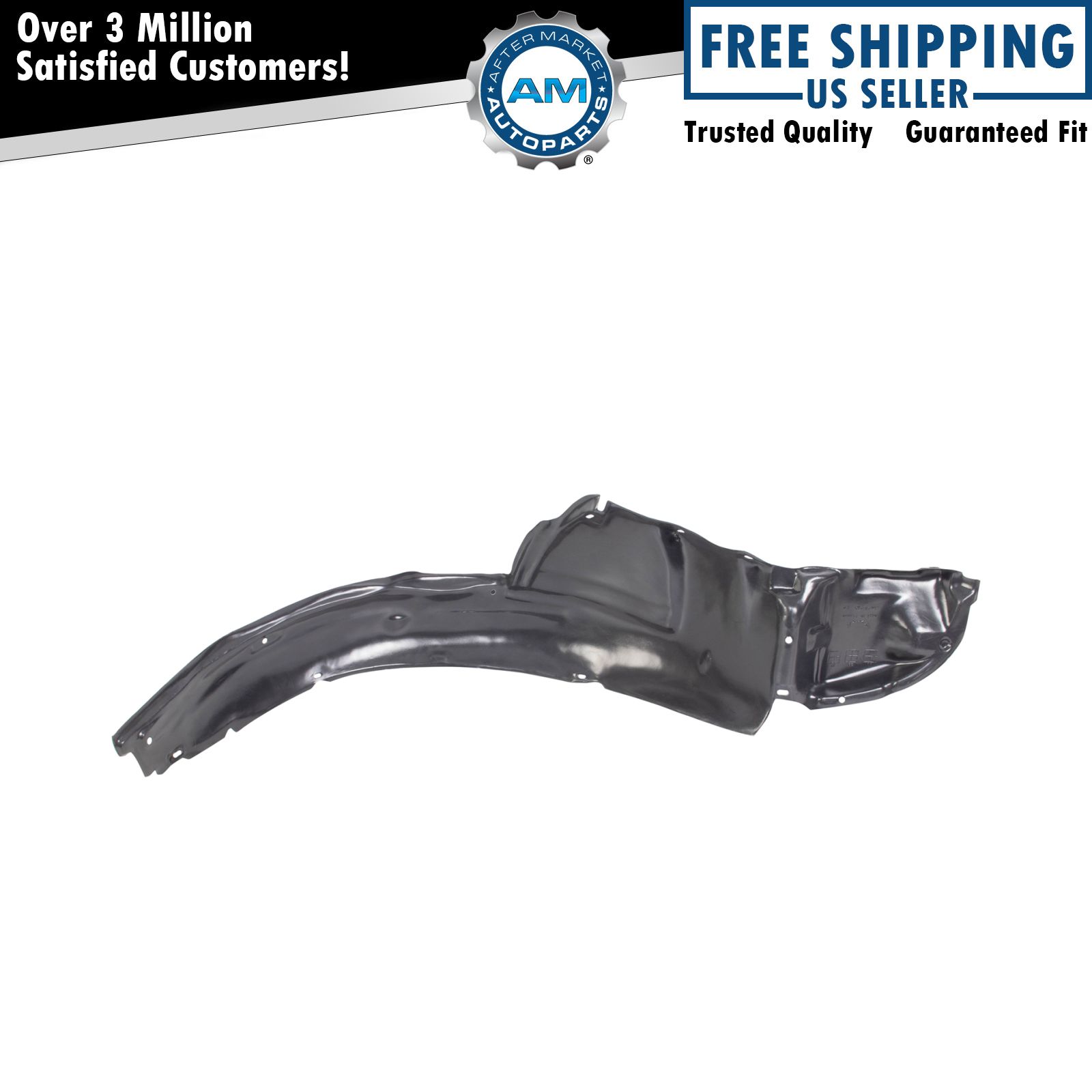 Front Left Inner Fender Liner Black For 1996-1999 Subaru Legacy SU1248106