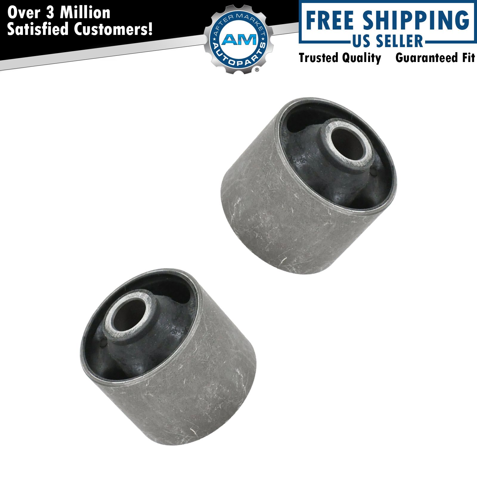Rear Upper Control Torque Arm Bushing Pair Set of 2 for Volvo 240 260