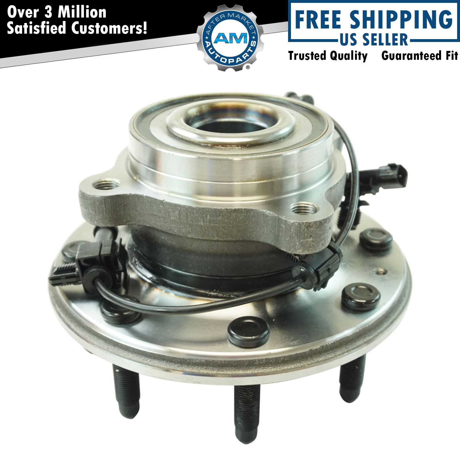 Front Driver or Passenger Wheel Bearing & Hub Assembly for Chevy GMC 2500 3500