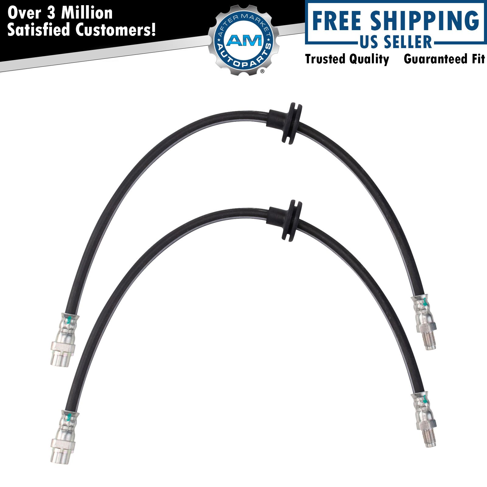 Front Brake Hose Set For 2000-2006 BMW X5