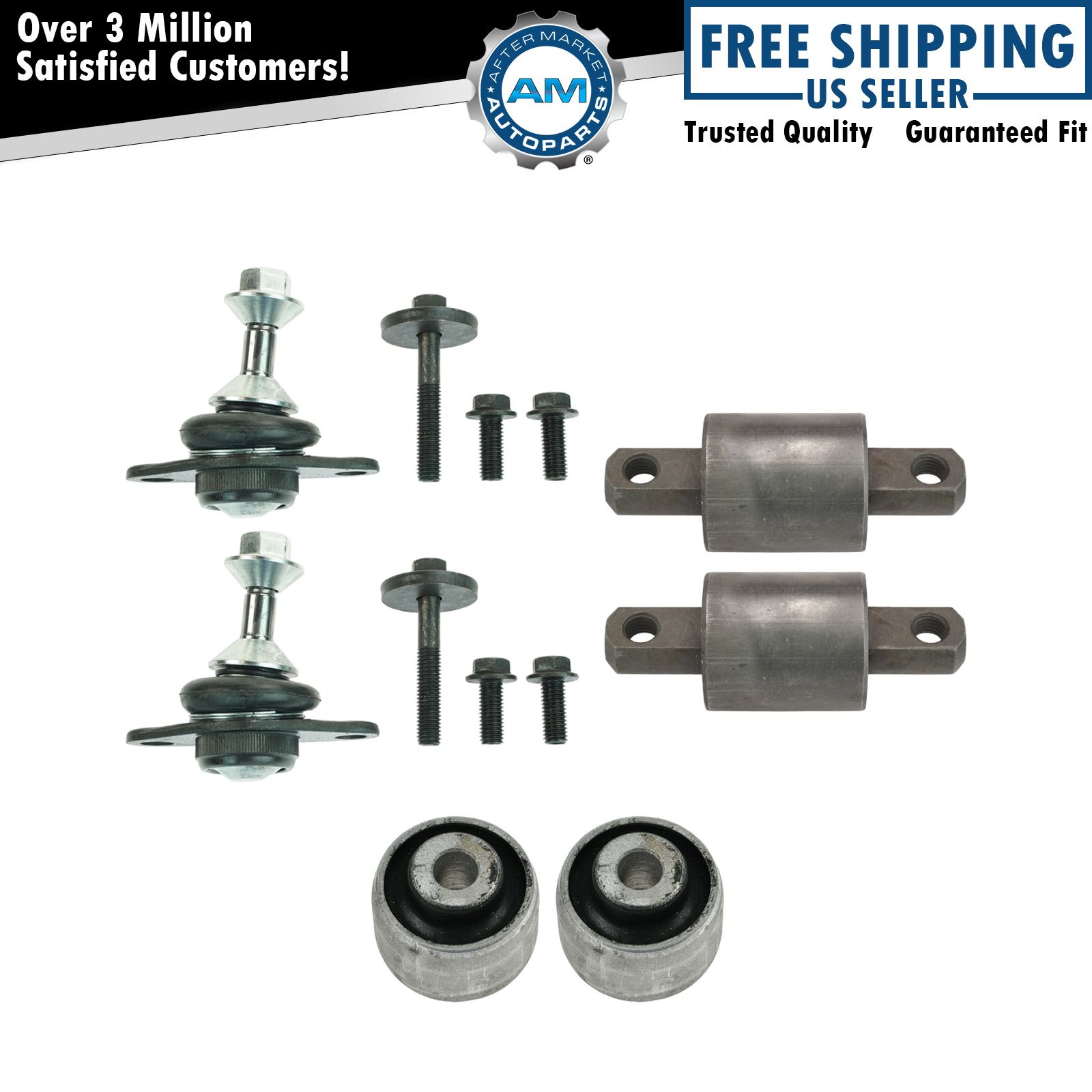 Front Control Arm Bushing Ball Joint Kit for 6pc Set for Volvo V70 XC70