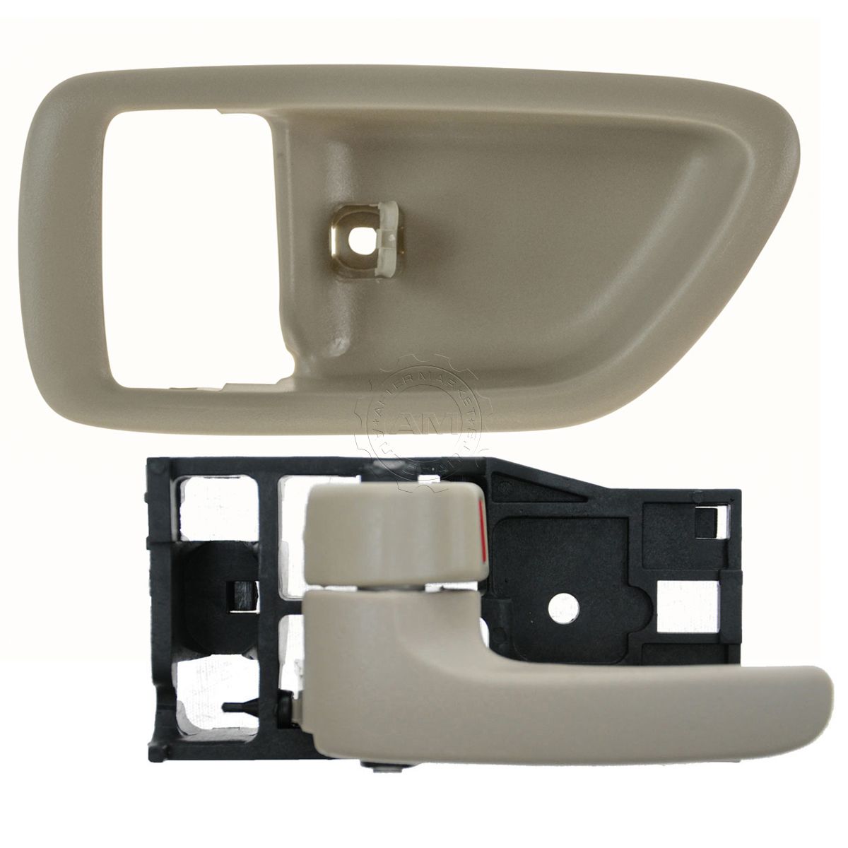 Fawn Inside Door Handle Bezel Driver Side Left LH for Tundra Double Cab