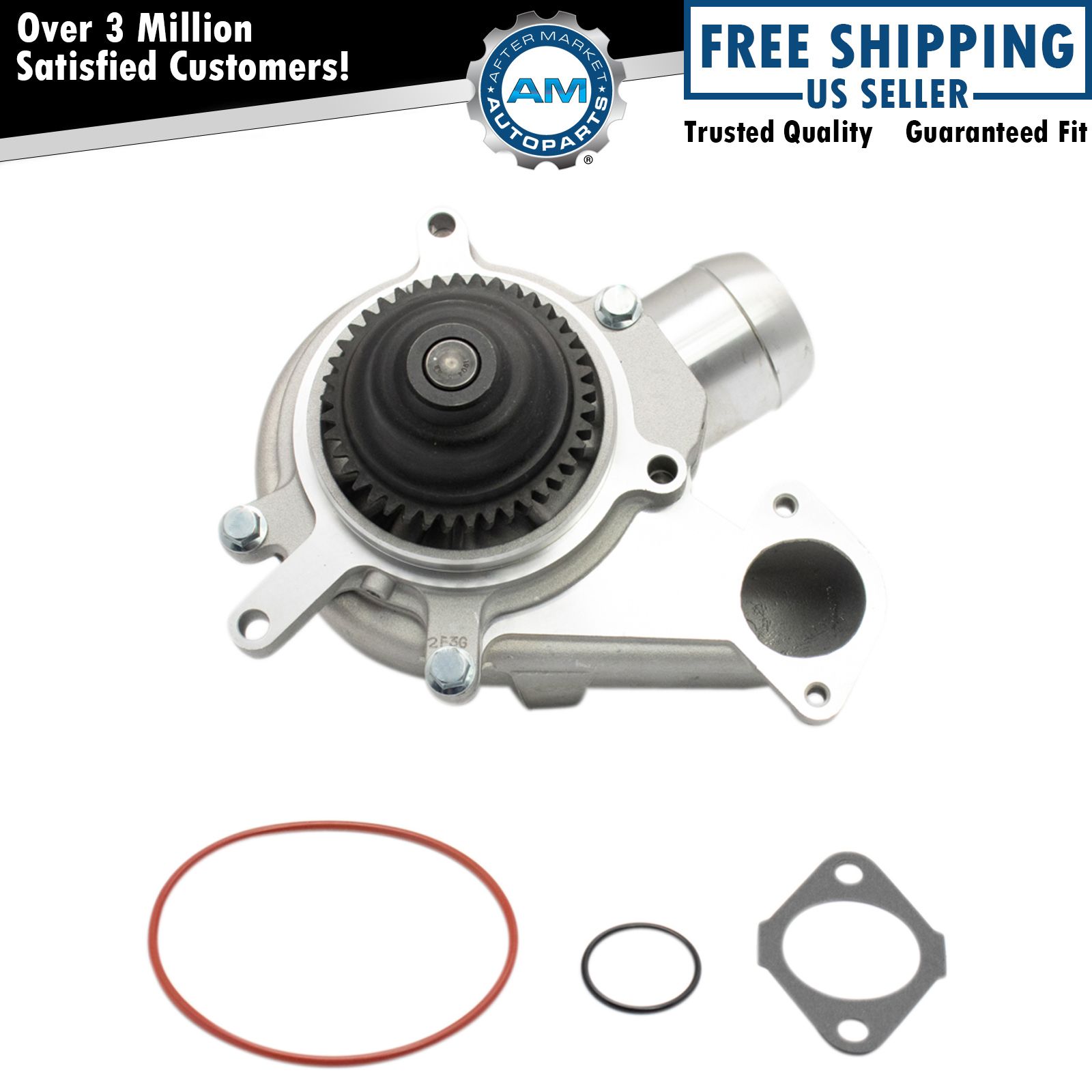 Engine Coolant Water Pump Direct Fit for Chevy GMC Hummer 6.6L Diesel