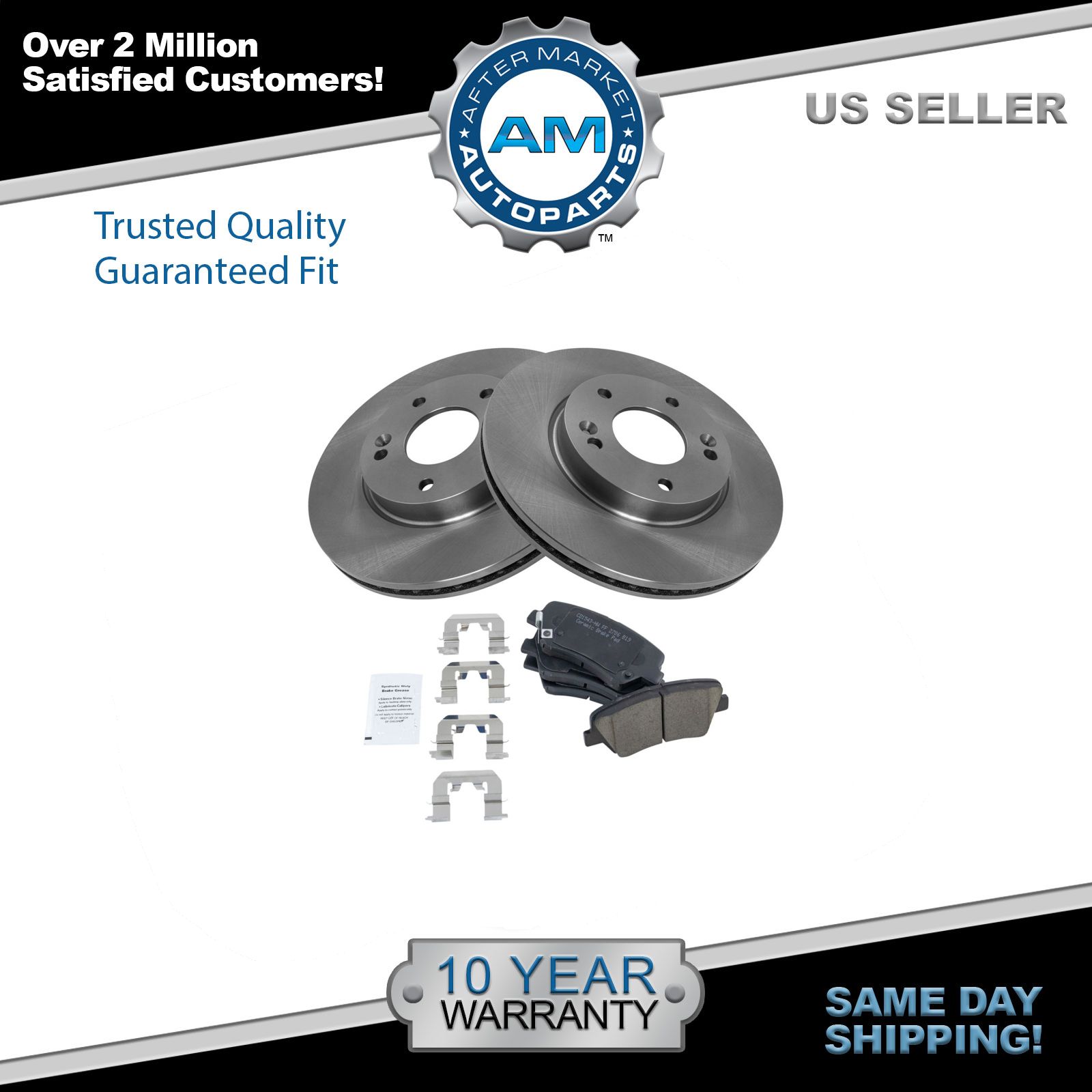 Premium Posi Ceramic Brake Pad & Rotor Front Set for Hyundai Elantra eBay