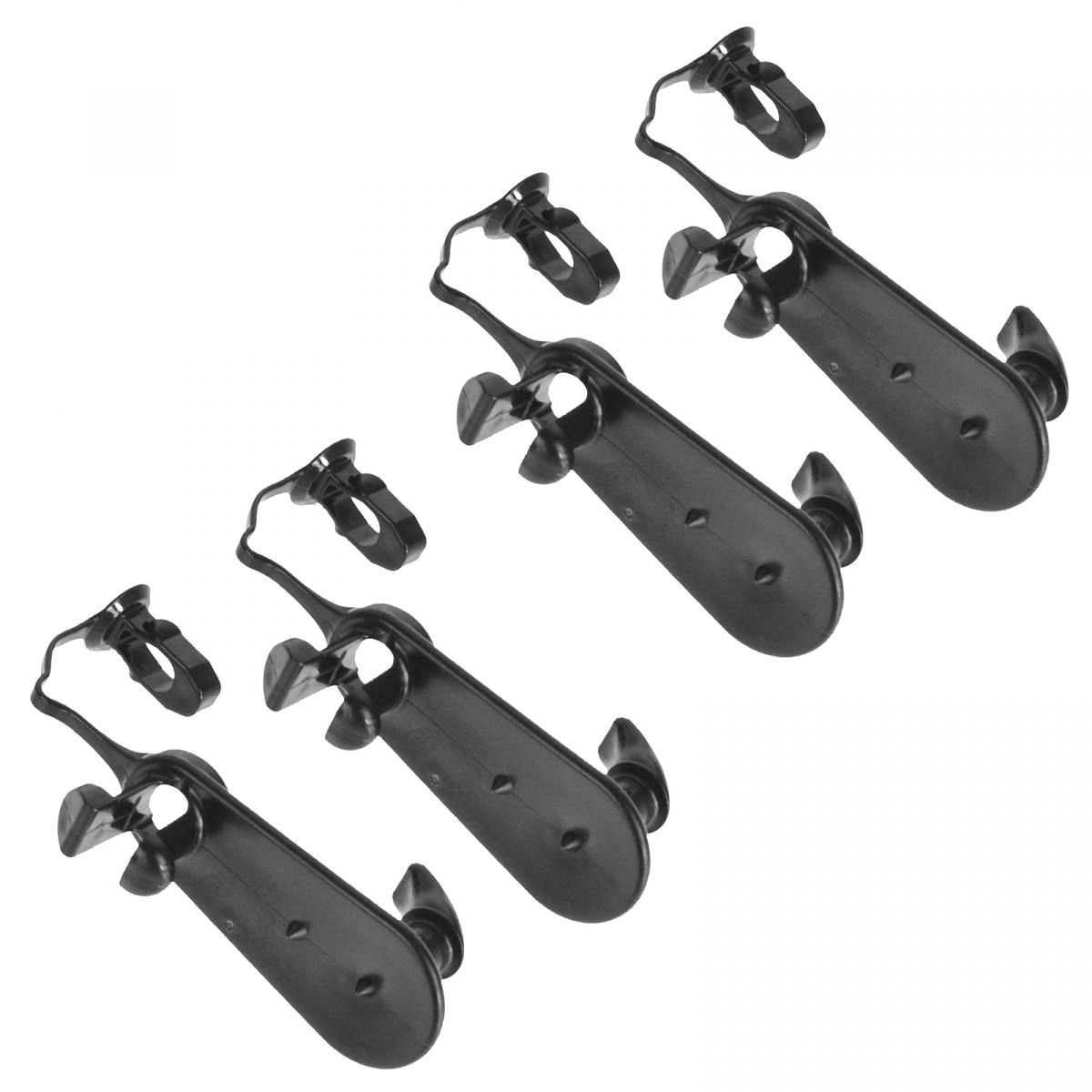 OEM Floor or Cargo Mat Retention Clip Hook Pair Set of 2 for Toyota