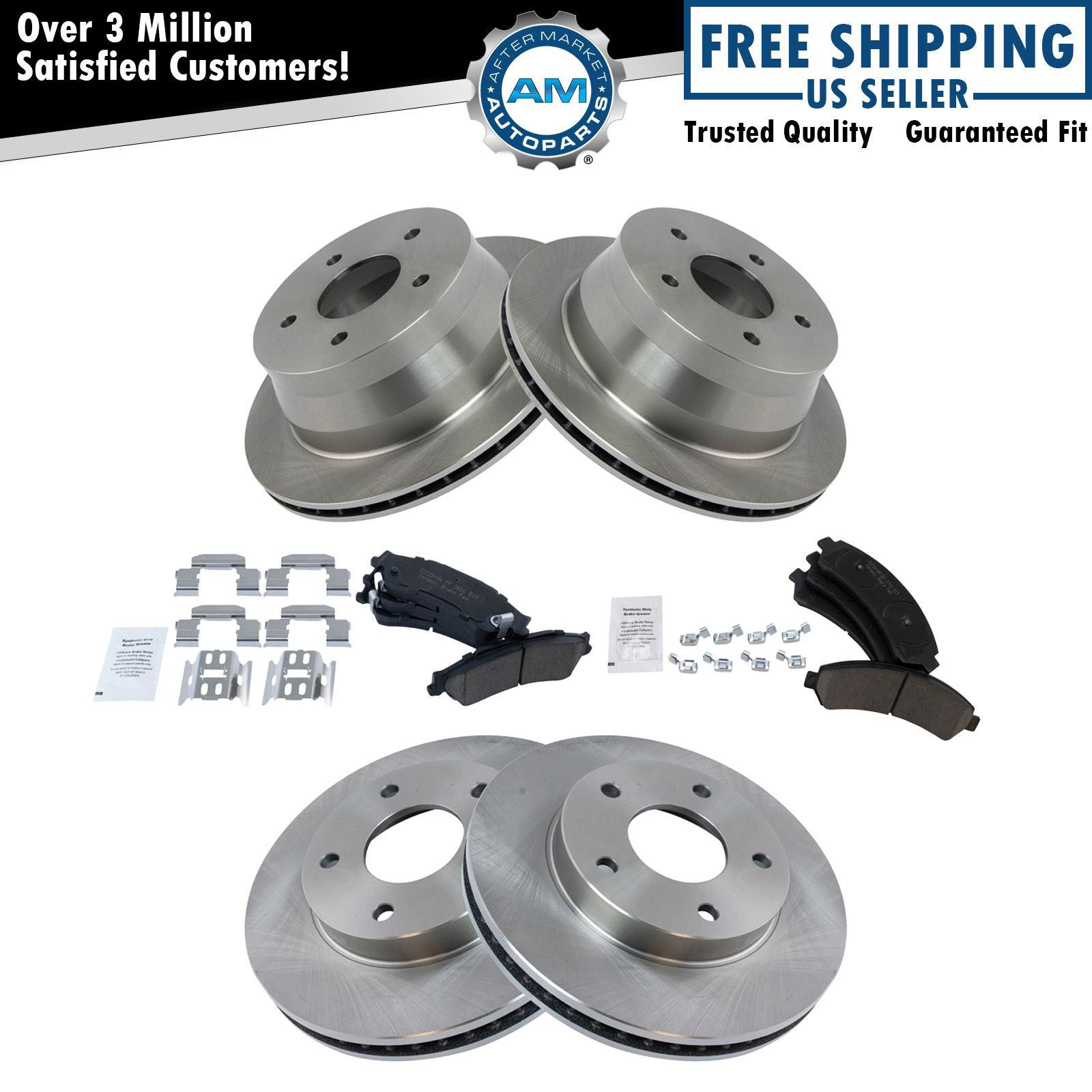 <b>Ceramic Brake Pad & Rotor Kit</b>