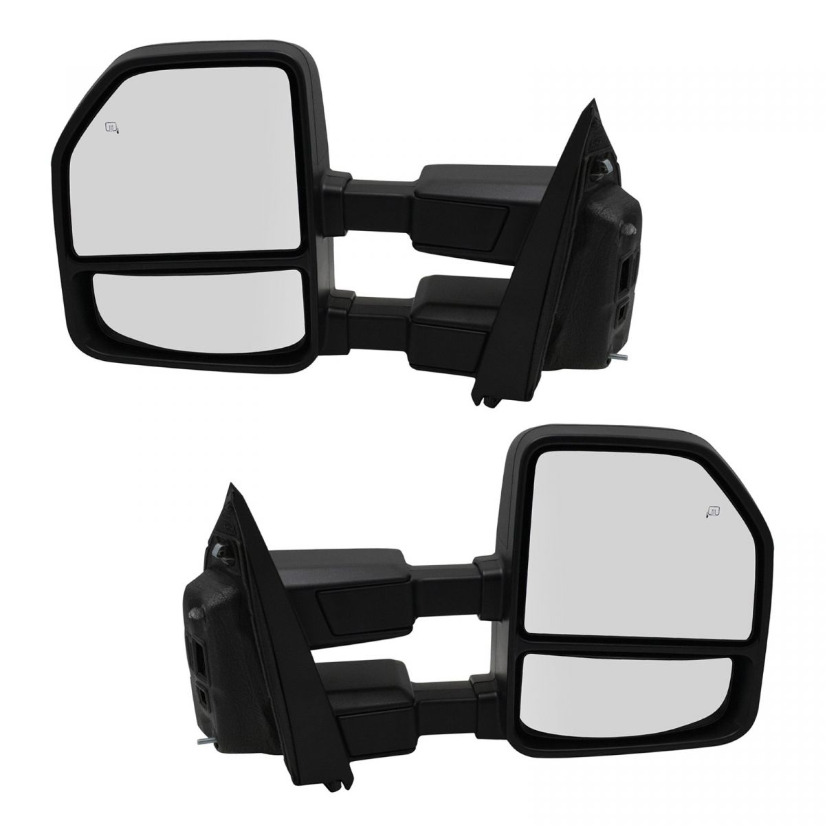 Right+Left Side New Mirrors Set of 2 Heated LH /& RH Ford F-250 Super Duty Pair