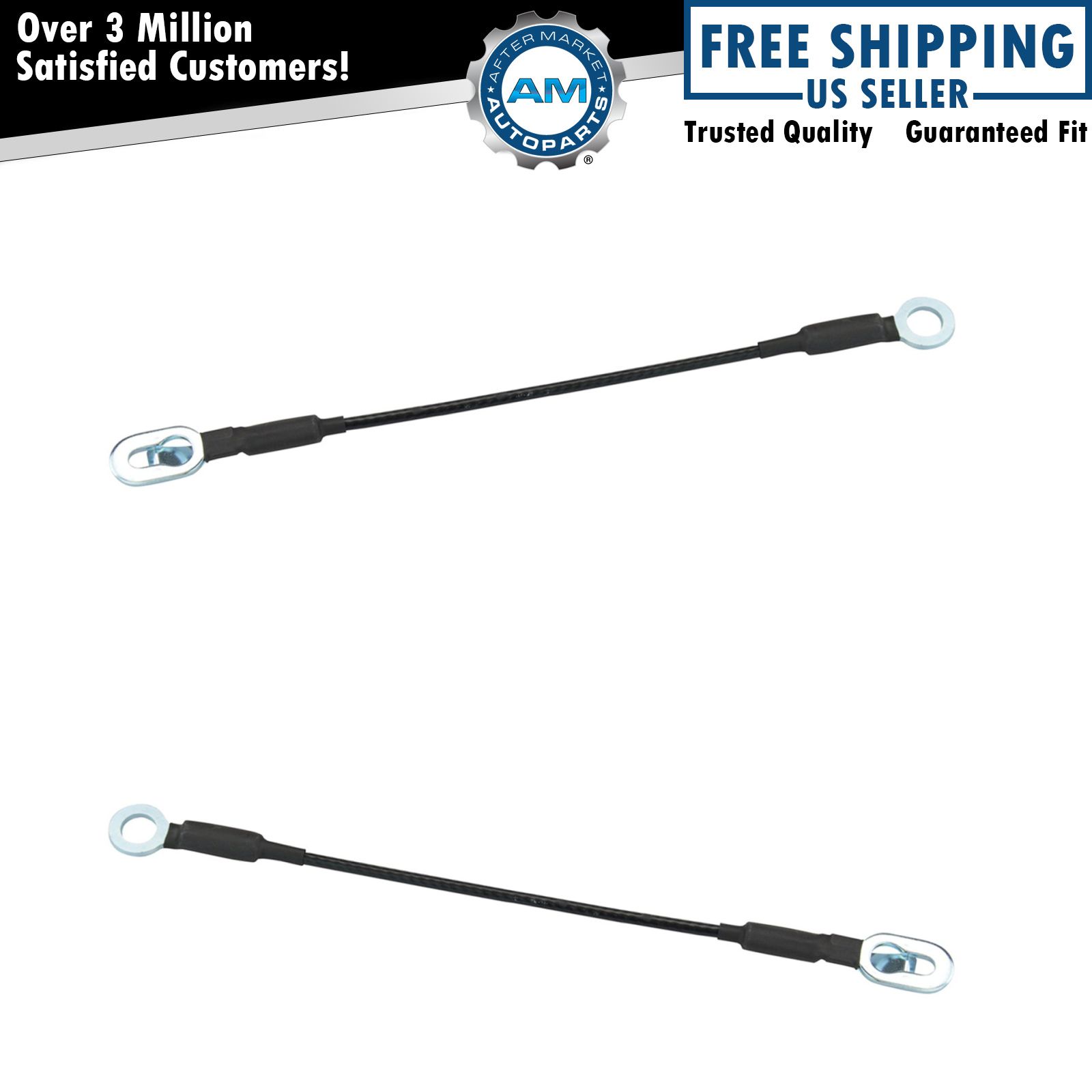 Tailgate Cables Pair Set for 88-02 Chevy GMC C/K 1500 2500 3500 Pickup Truck
