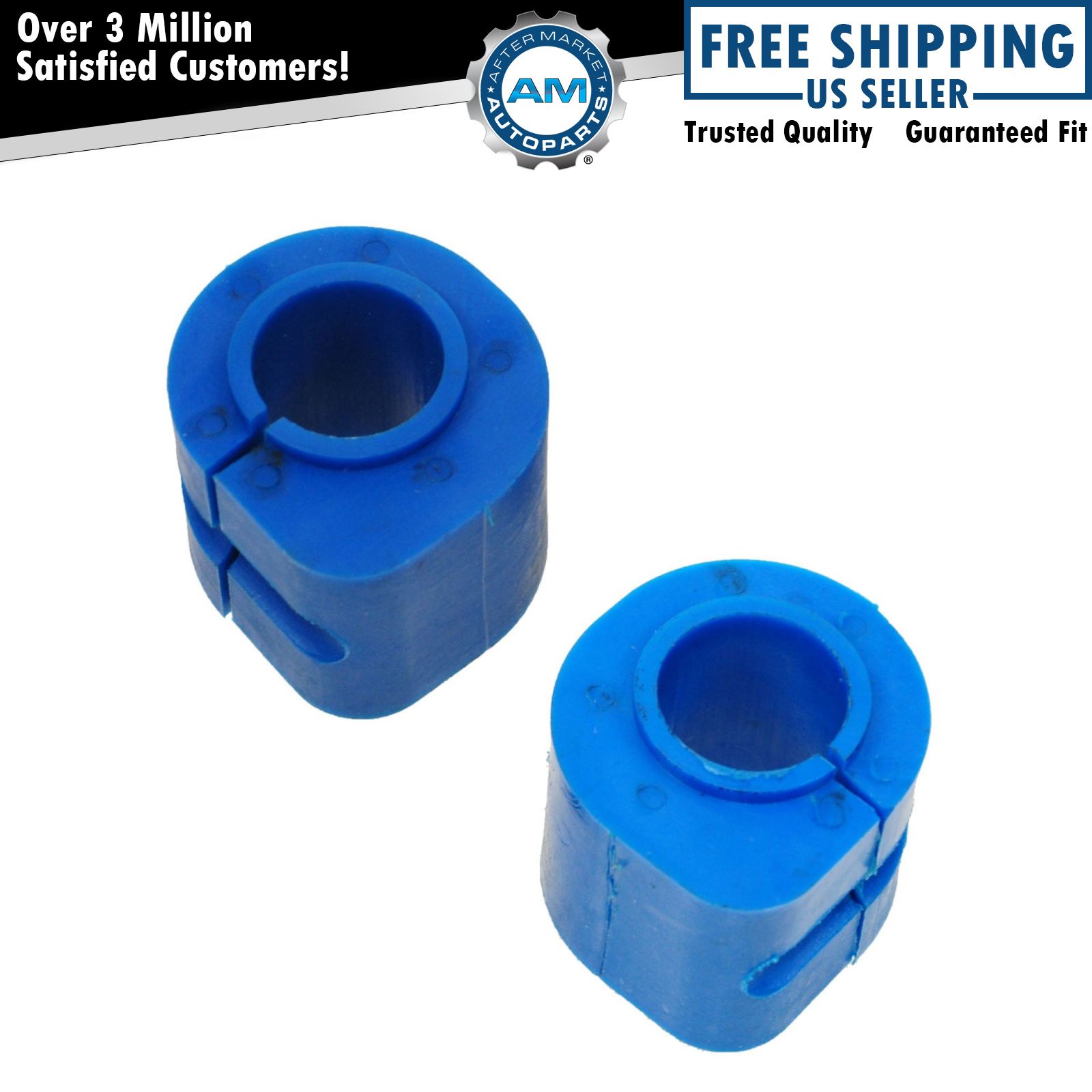 Front Sway Stabilizer Bar Bushing Pair Kit For Town & Country Caravan Voyager