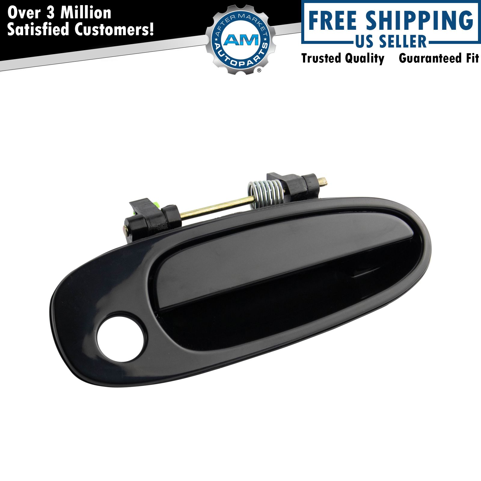 Door Handle Smooth Outside Exterior Front Passenger Right for Corolla Rav4 Prizm