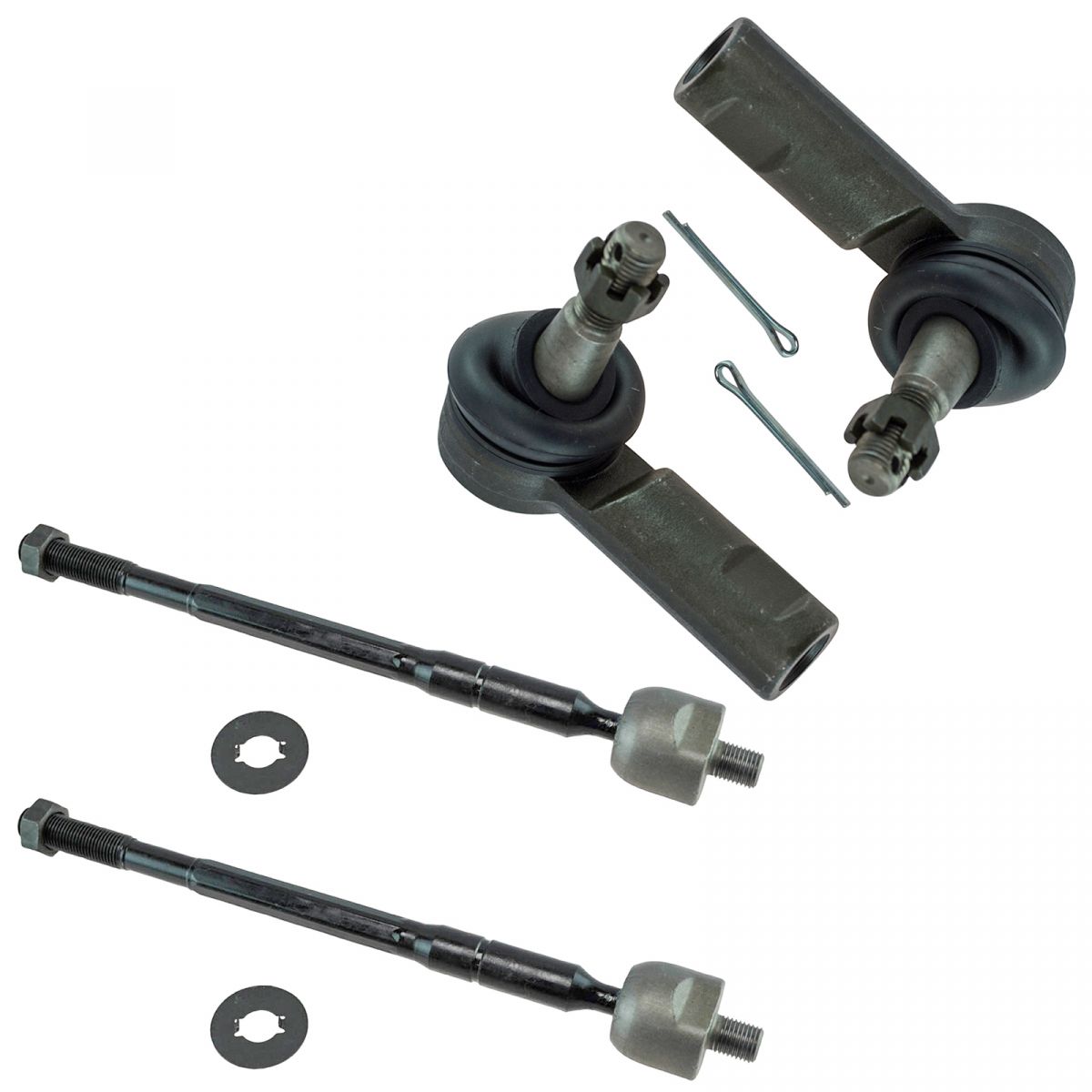 Inner Outer Tie Rod End Front LH RH Set of 4 for Toyota Pickup