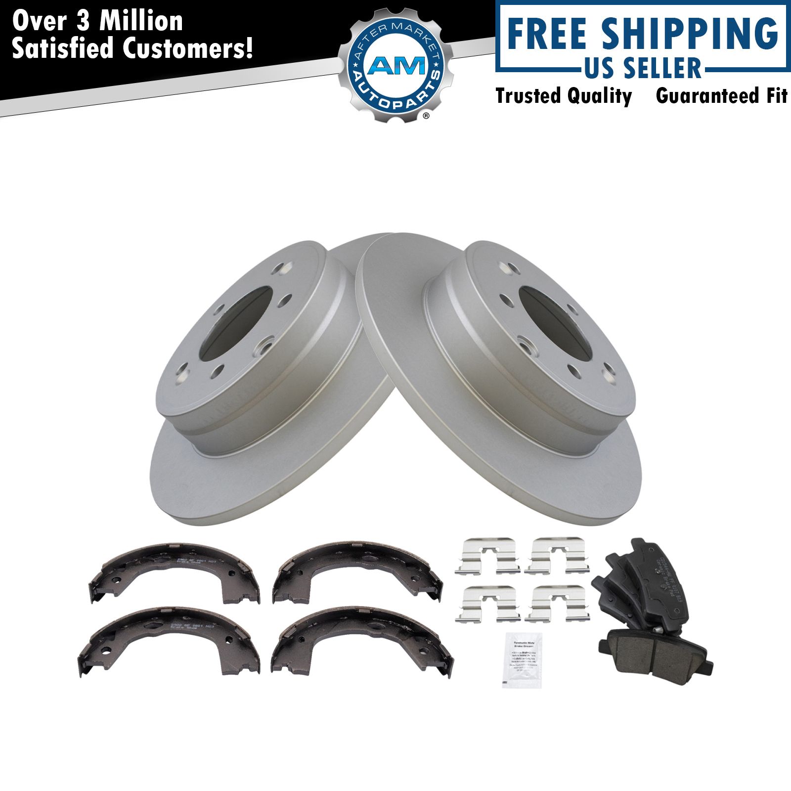 <b>Ceramic Brake Pad & Rotor Kit</b>