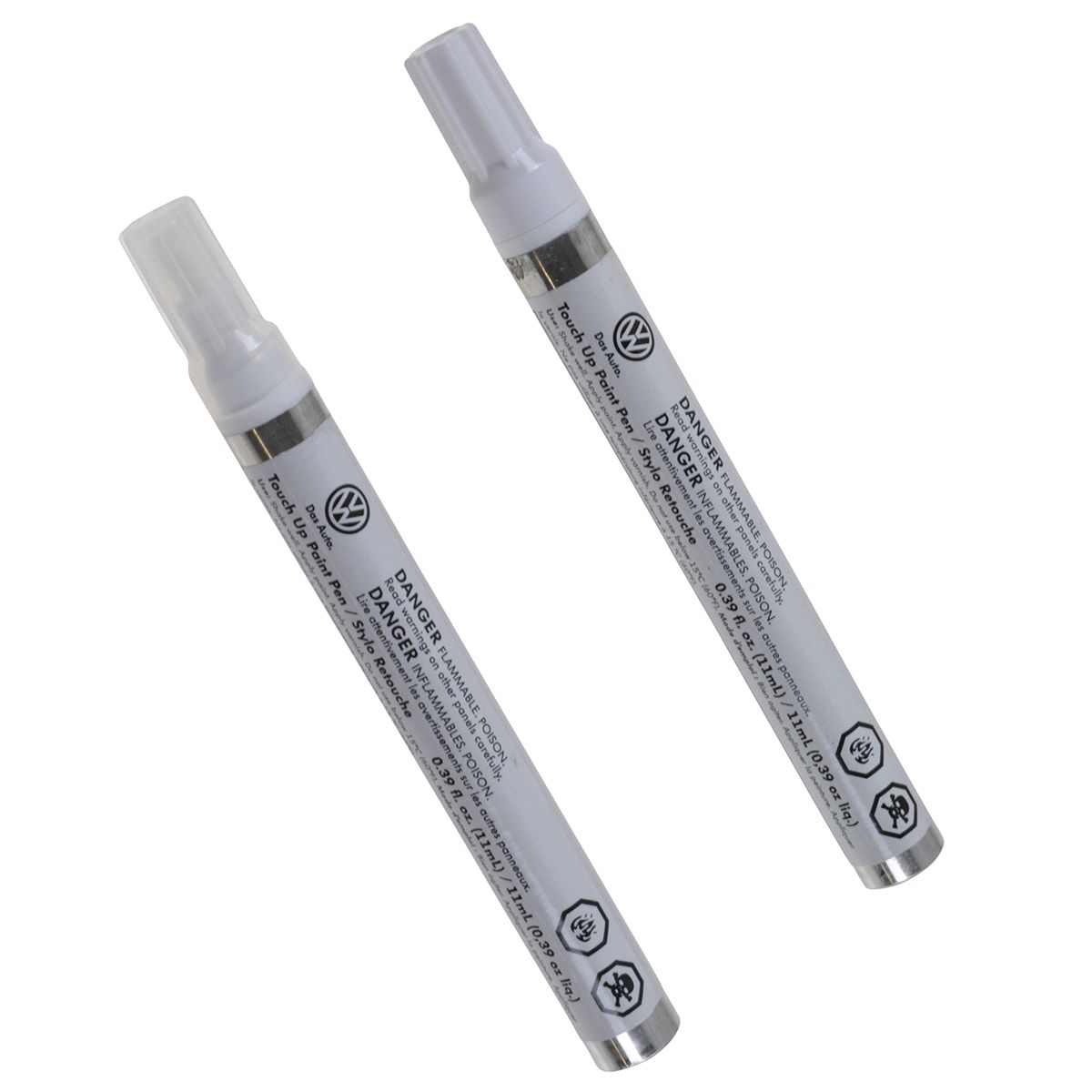 OEM TouchUp Paint Pen Carbon Steel Gray LA9W Color Code & Clear Coat