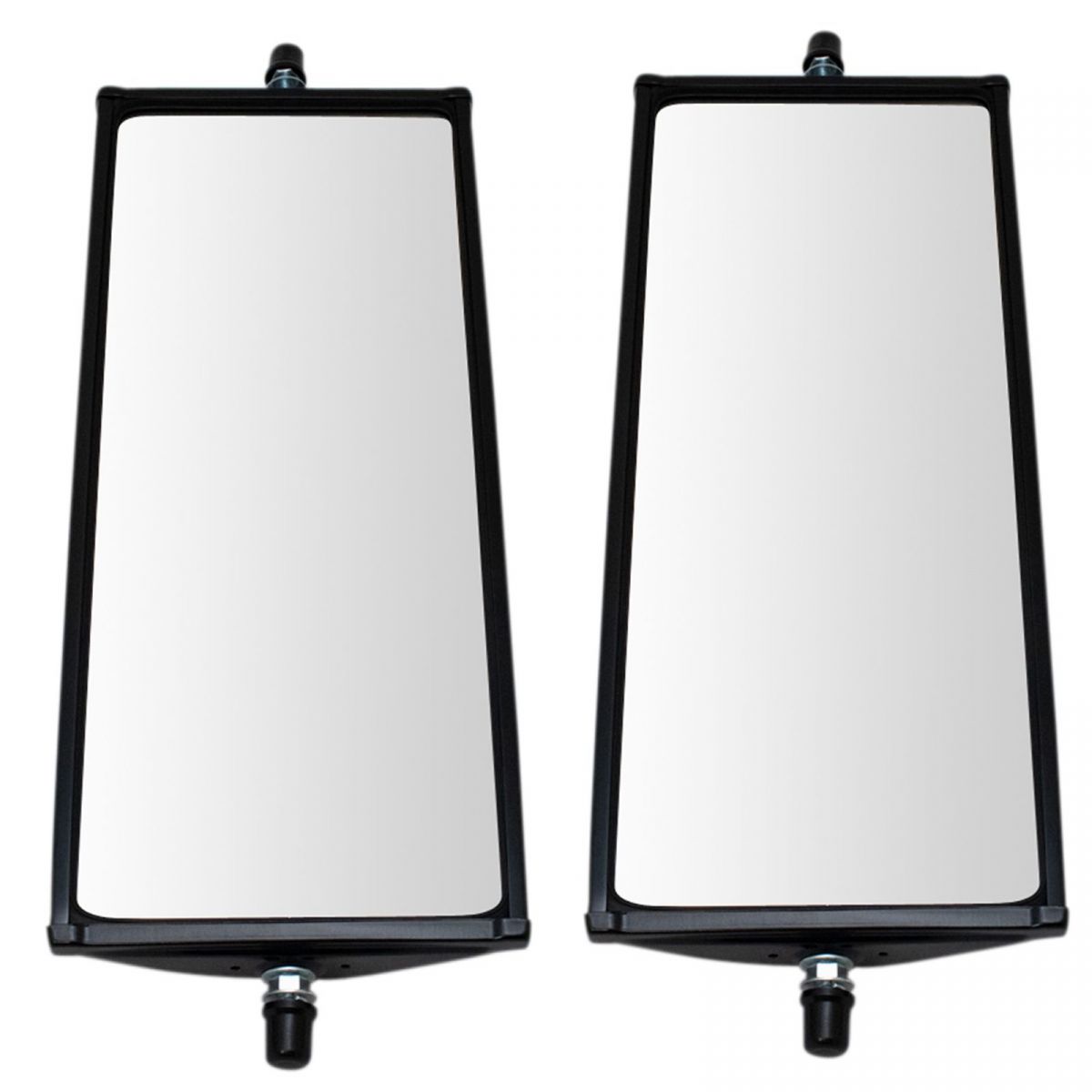 16" x 6.5" Stainless Steel West Coast Mirror Pair Pillow Back for HD