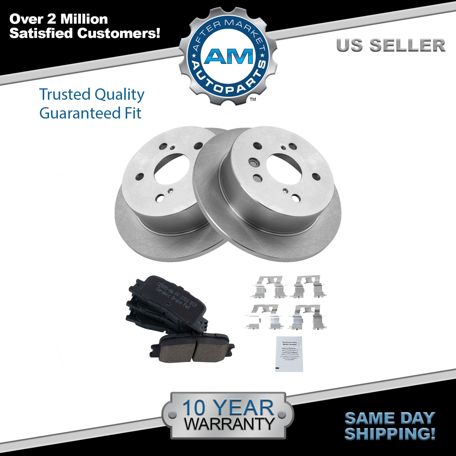 Rear Brake Ceramic Pad &Rotor Kit for Lexus ES300 ES330 Toyota Camry eBay