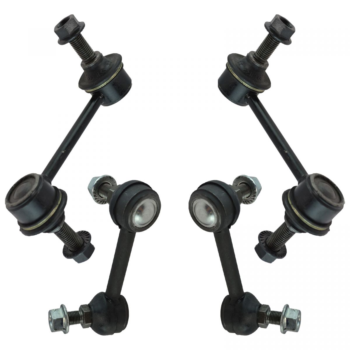 4 Piece Front & Rear Stabilizer Sway Bar End Link Kit LH &RH Set for