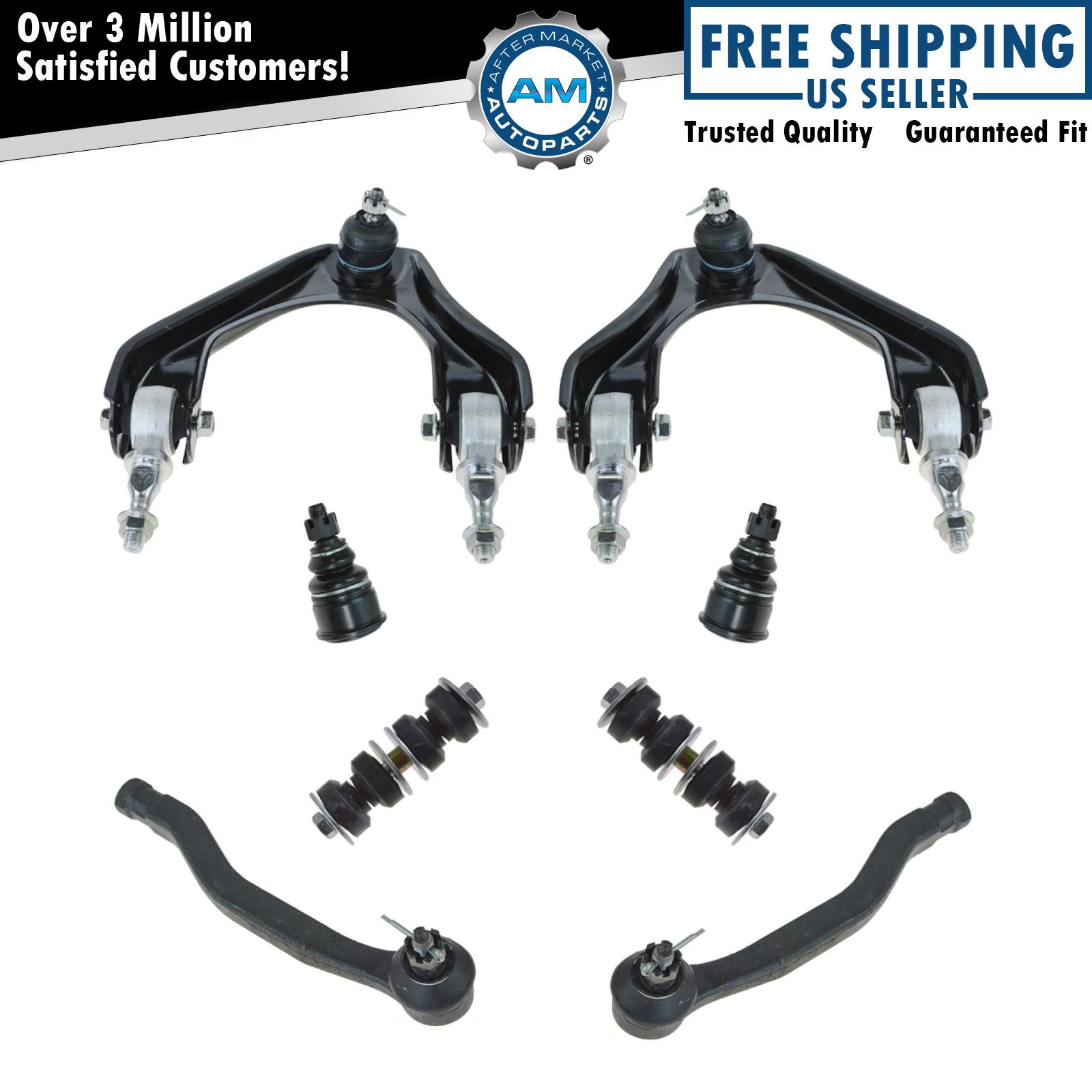 Front Suspension Kit Set of 8 for Acura CL Honda Accord Odyssey Oasis
