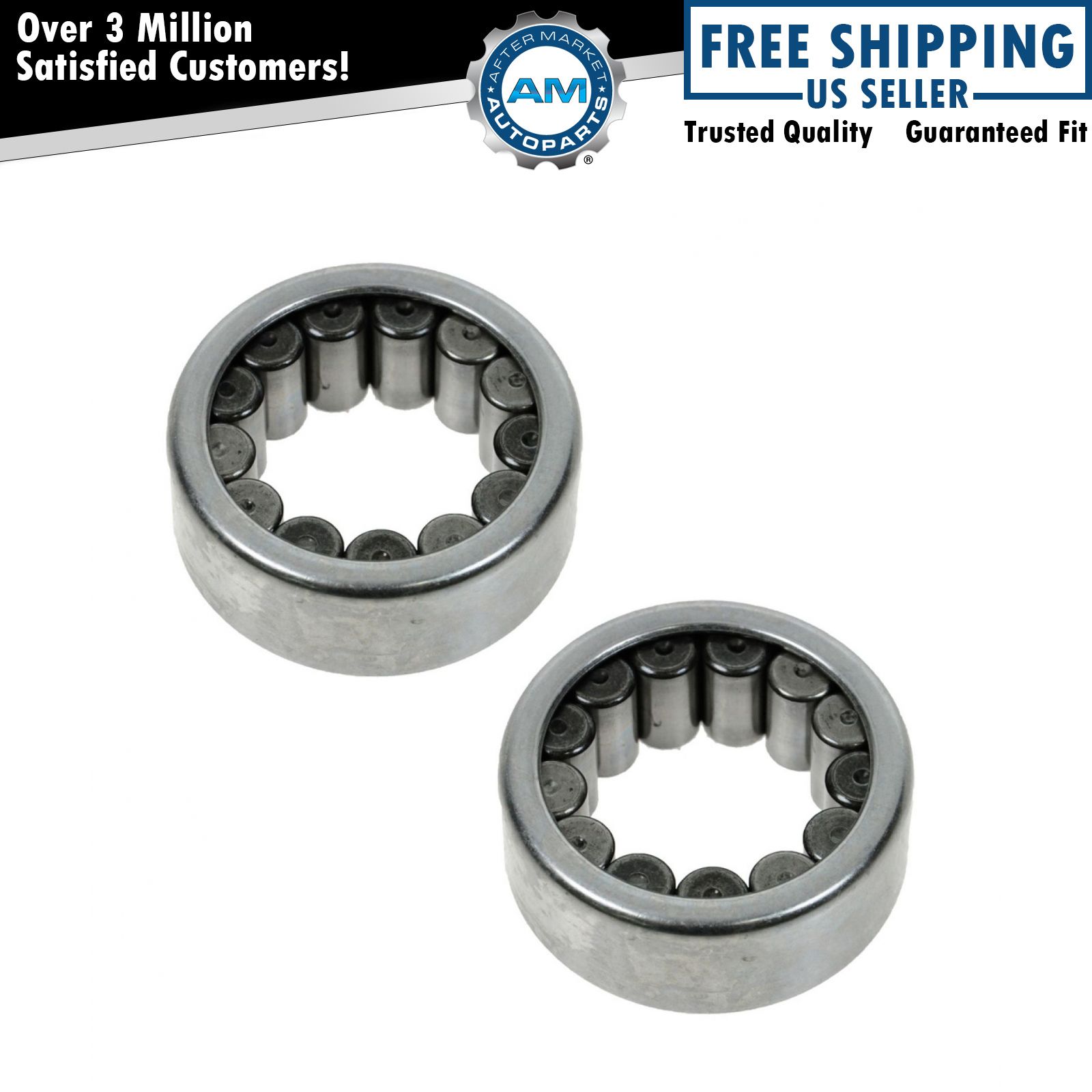 TIMKEN Axle Shaft Wheel Bearing Rear Pair for GM Dodge Ford with 9.5 Ring Gear