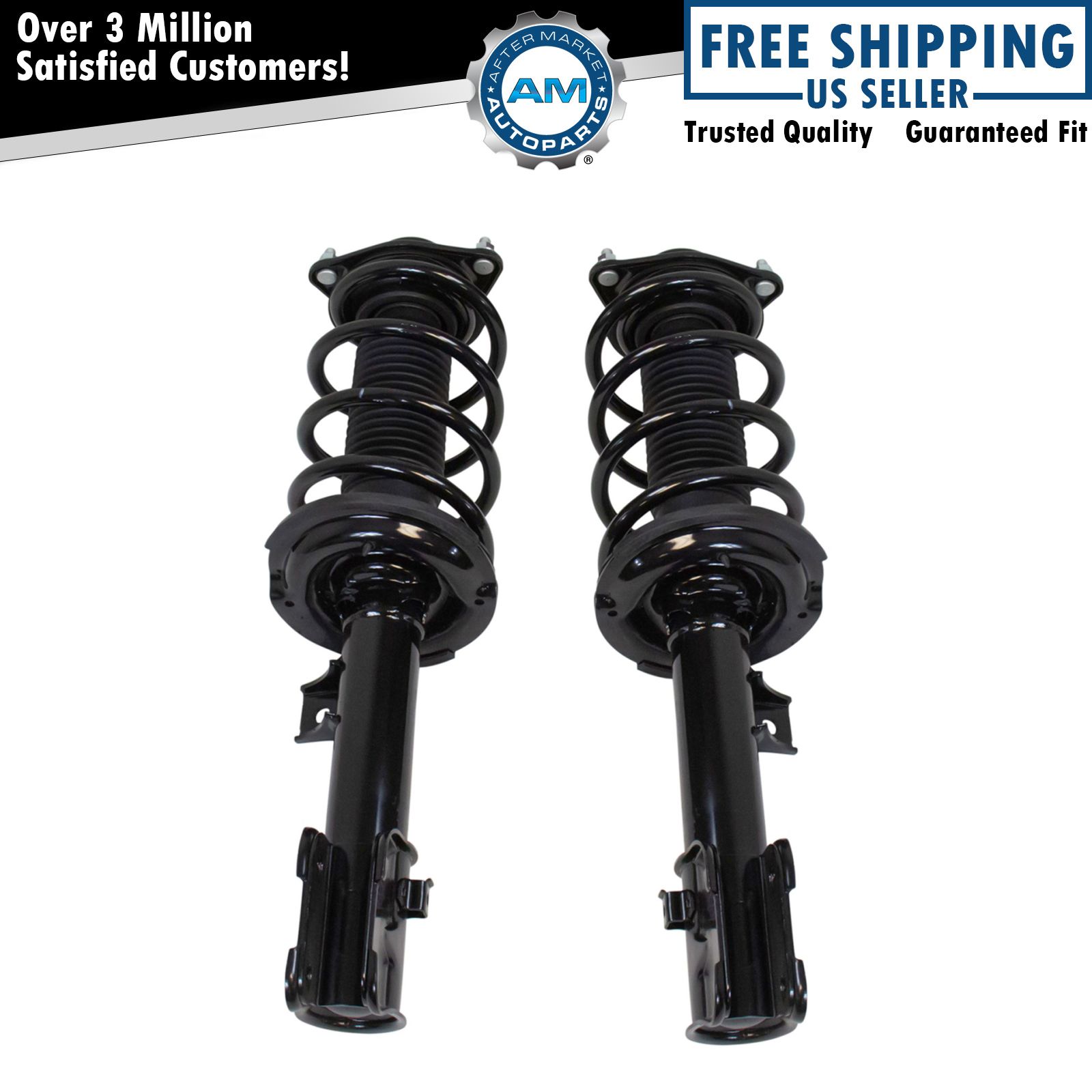 Front Complete Loaded Strut Spring Assembly Pair LH & RH Sides for Santa Fe New